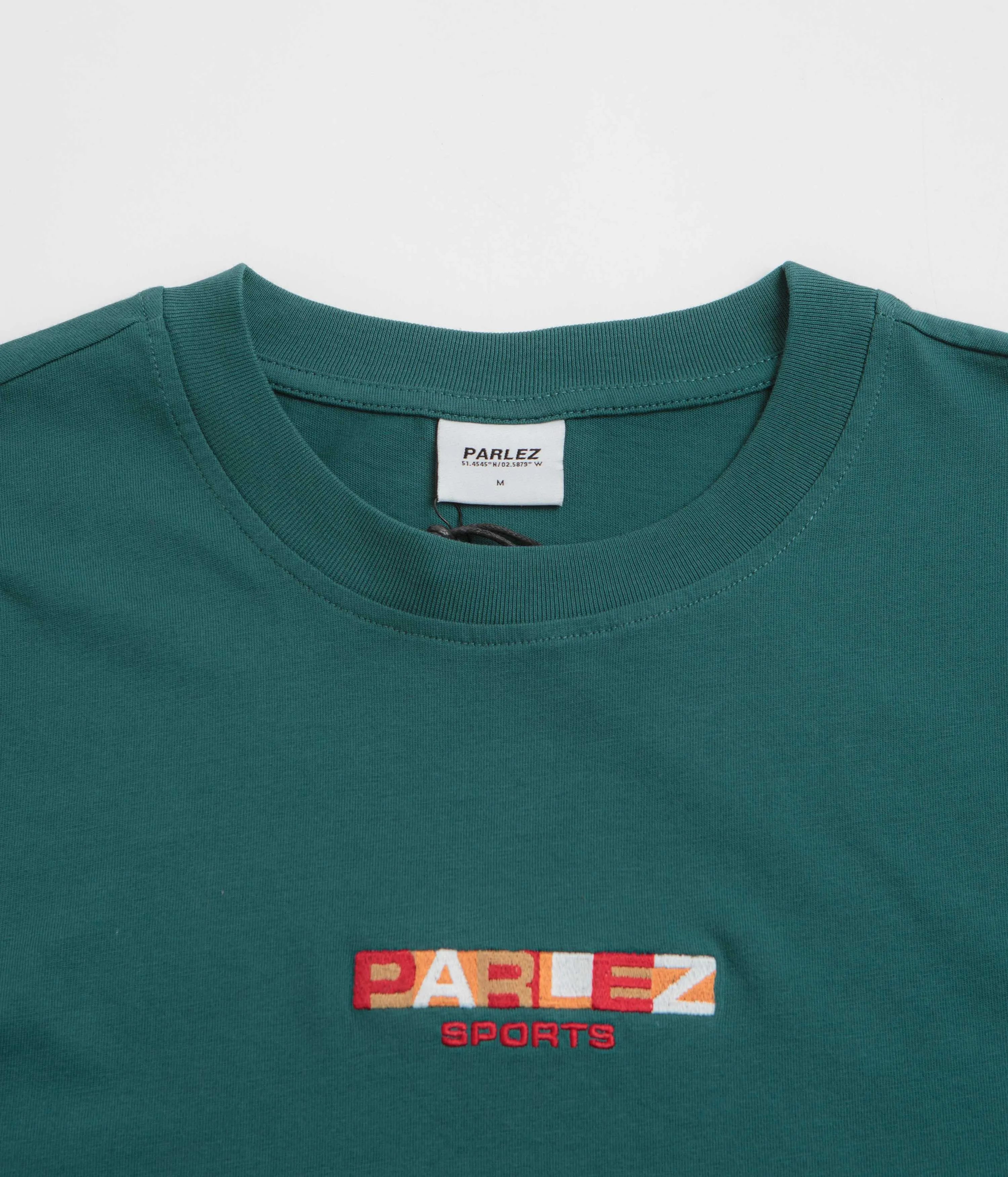 Parlez Bloc T-Shirt - Petrol weekday cuffs