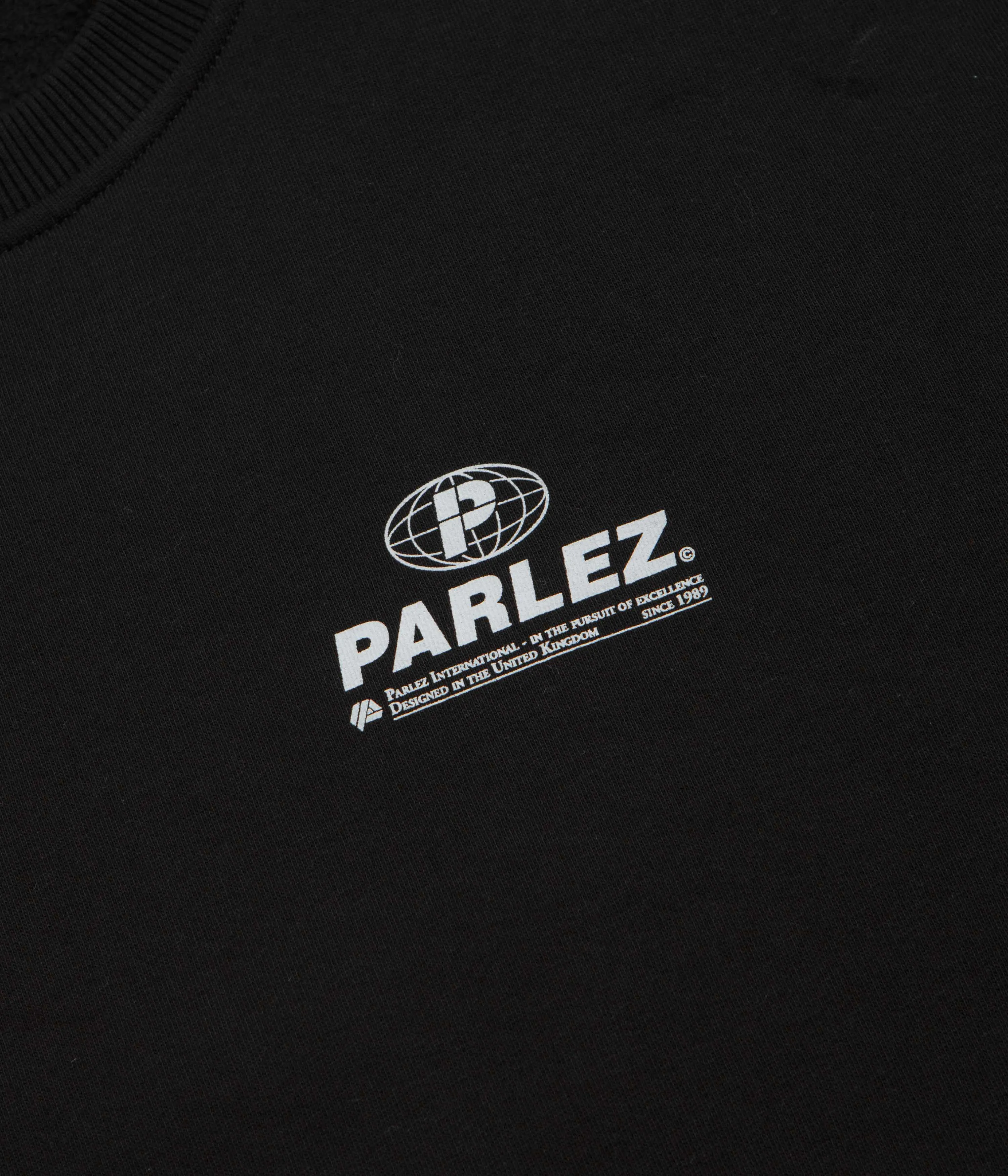 Parlez Excel Crewneck Sweatshirt - Black twill