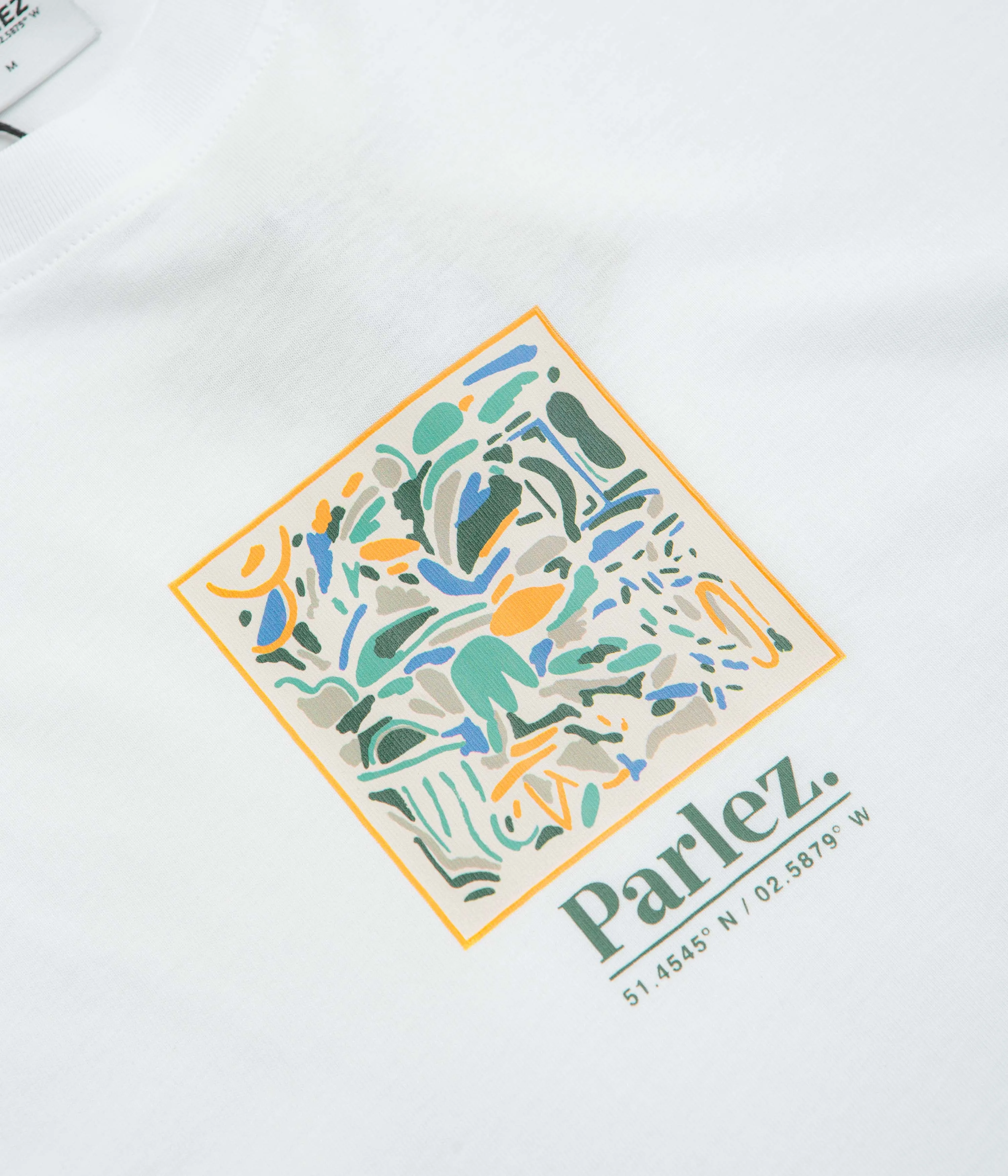 Parlez Exemplar Oversized T-Shirt - White Midi length