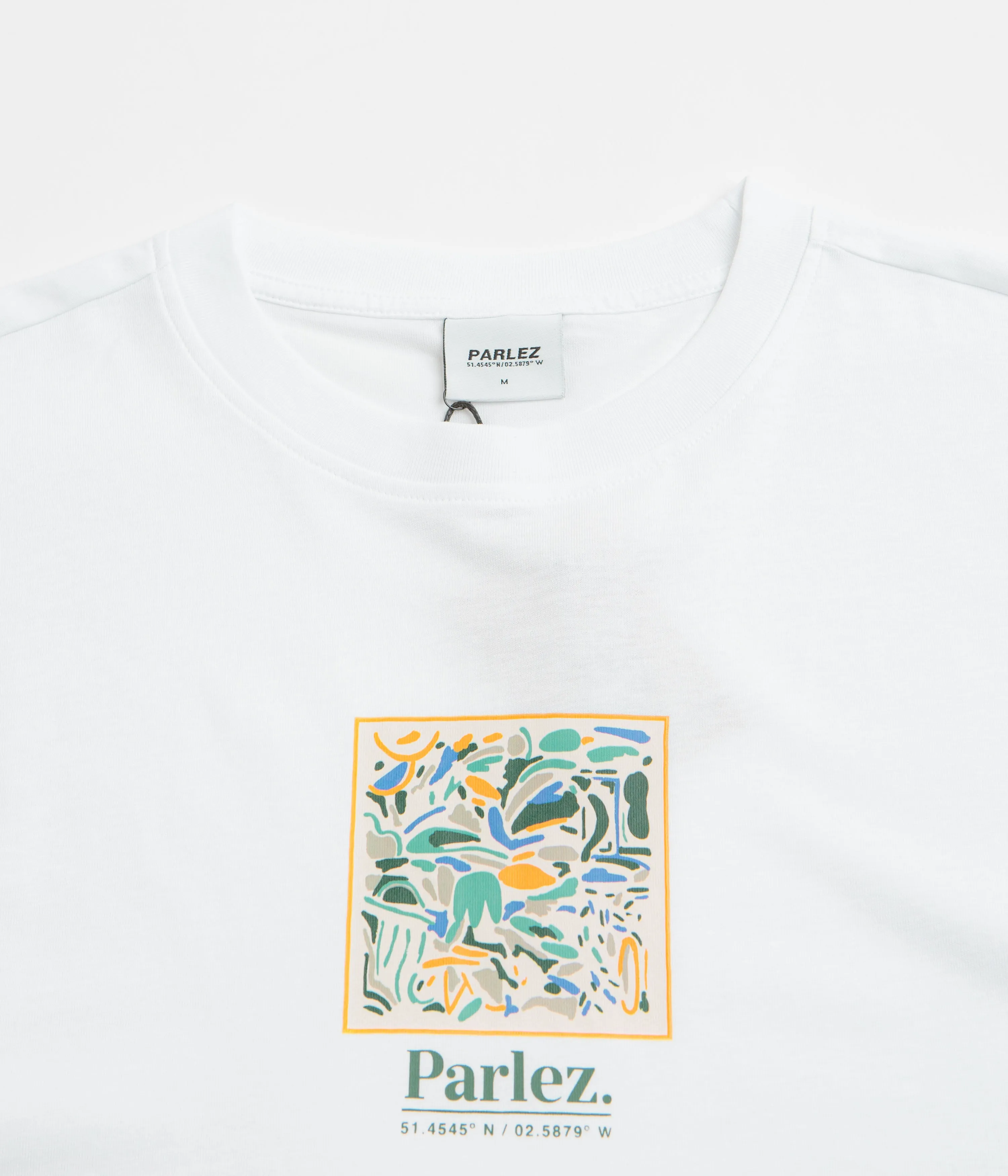 Parlez Exemplar Oversized T-Shirt - White Party Size medium