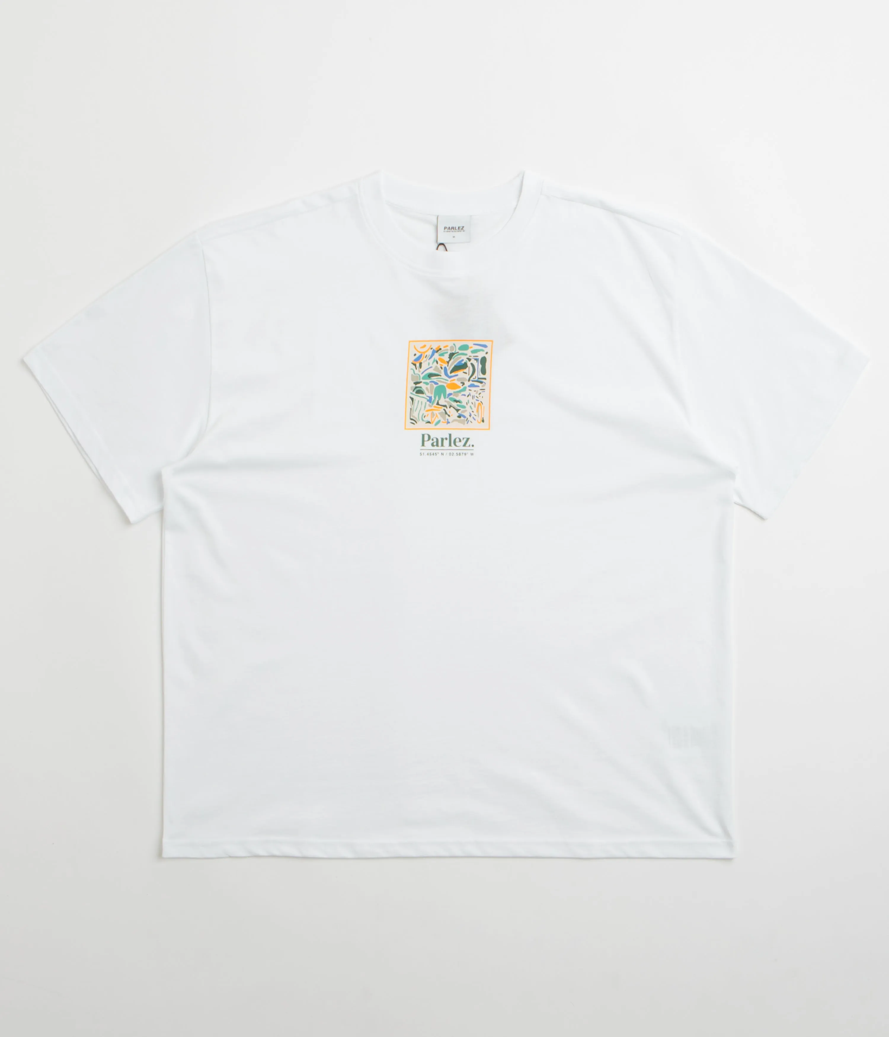 Parlez Exemplar Oversized T-Shirt - White spring season Buttoned