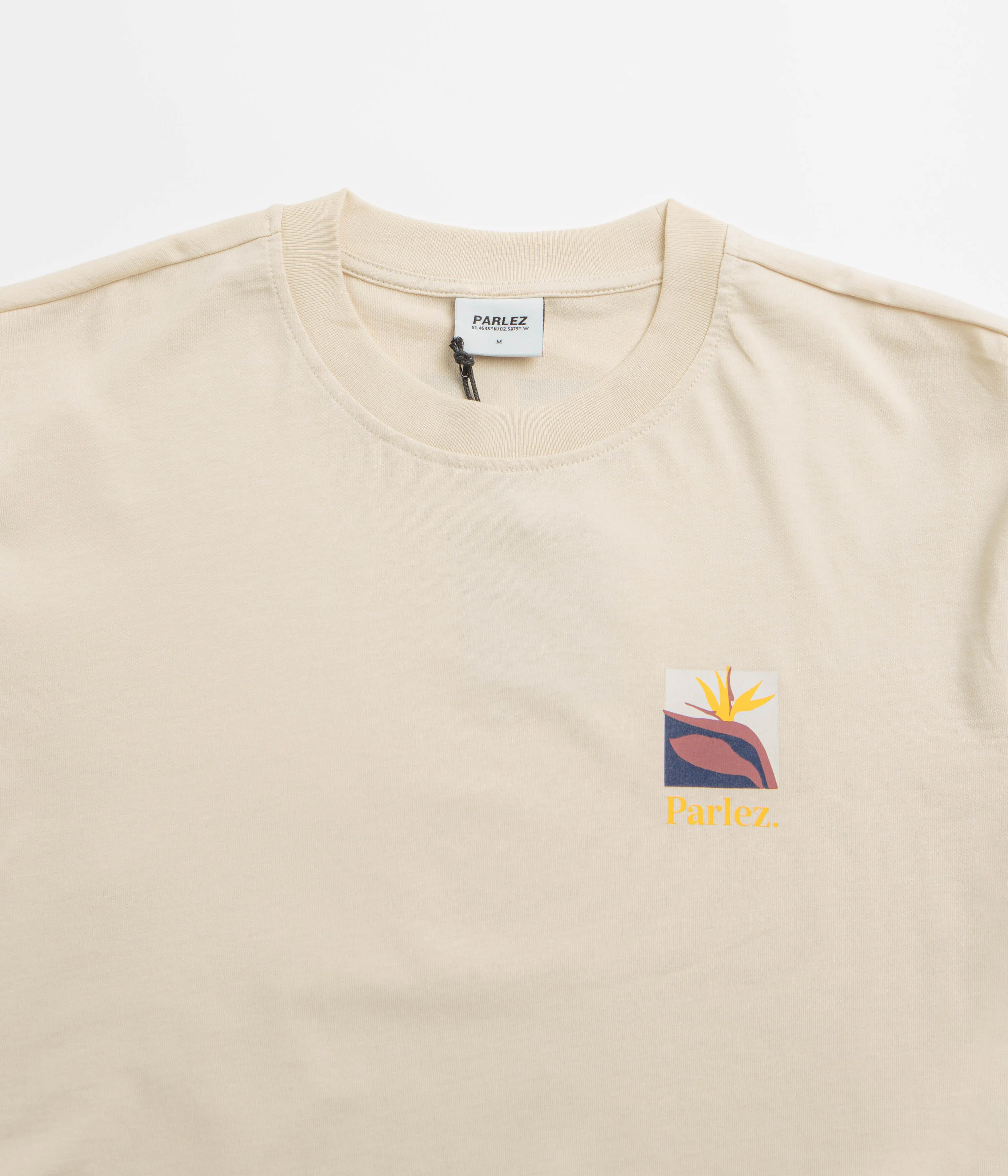 simple design hospital Parlez Flora T-Shirt - Shell
