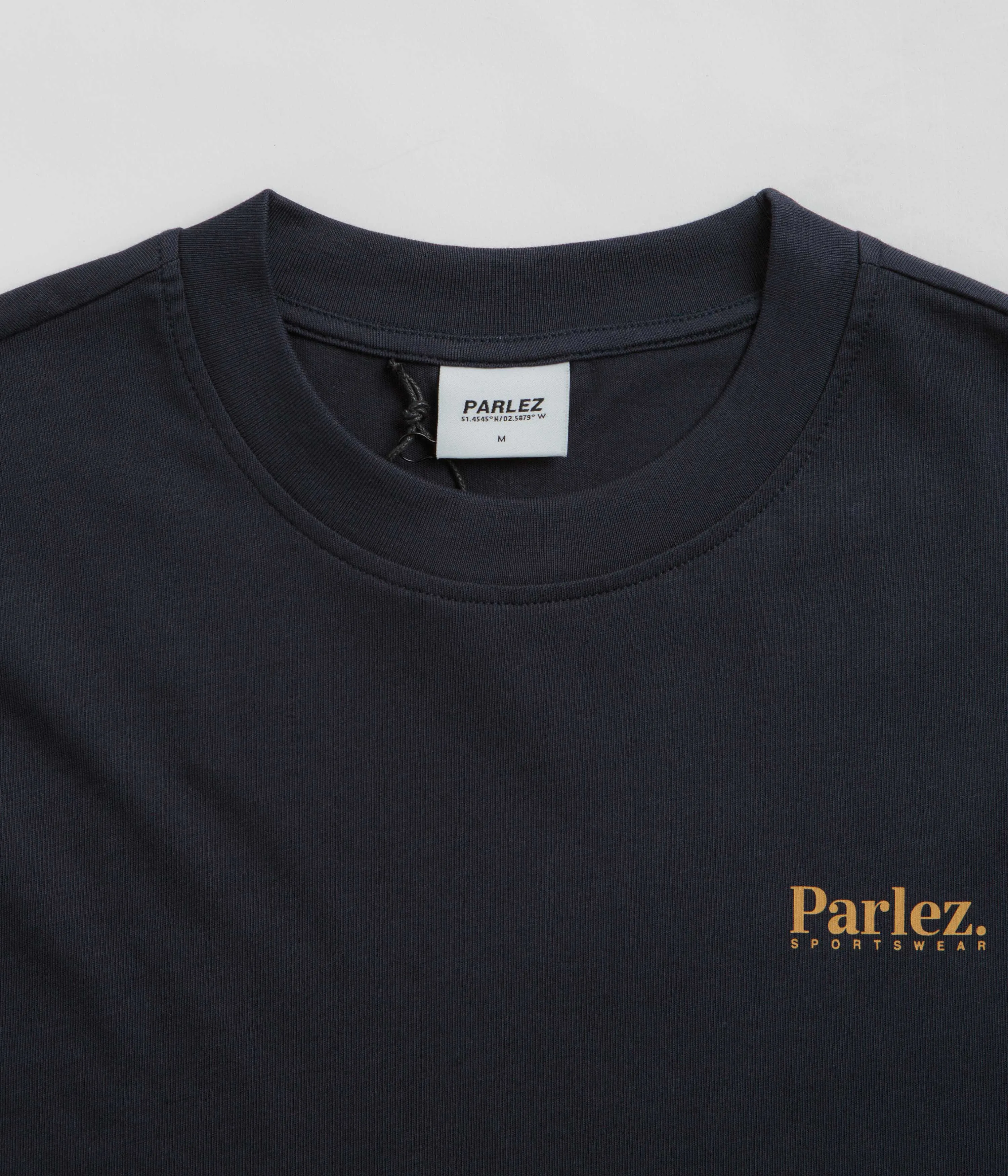 Parlez Jurupa T-Shirt - Navy bootcut pants silhouette Coastal area