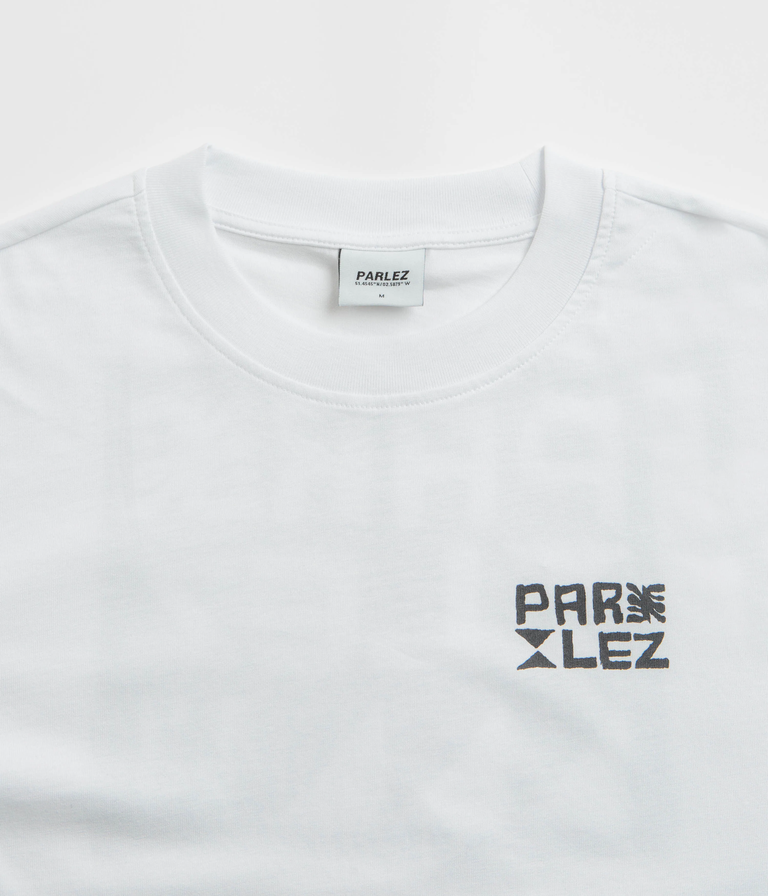 Parlez Maran T-Shirt - White cycling outfit Boat Neck