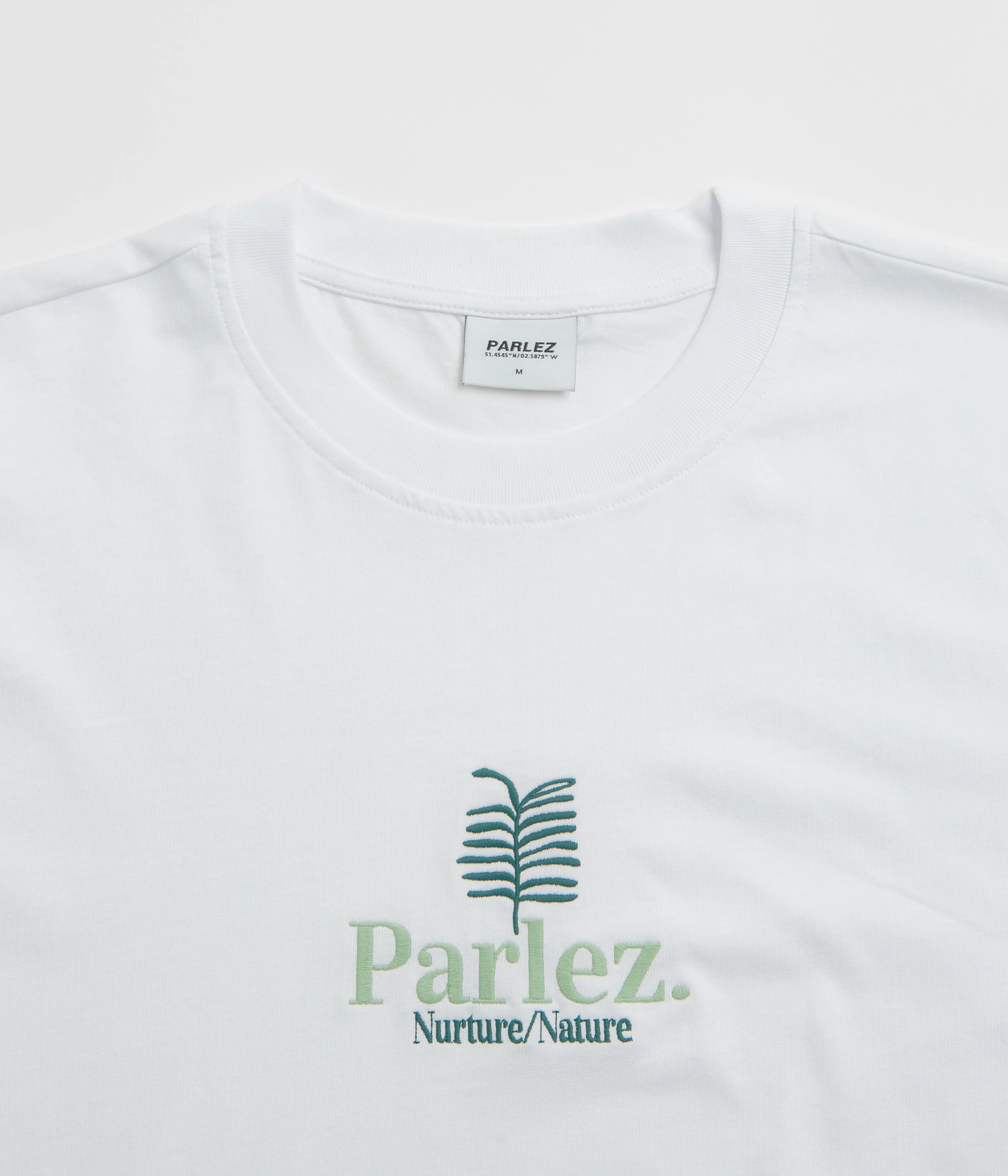 Sturdy stitching Teens Parlez Nurture T-Shirt - White