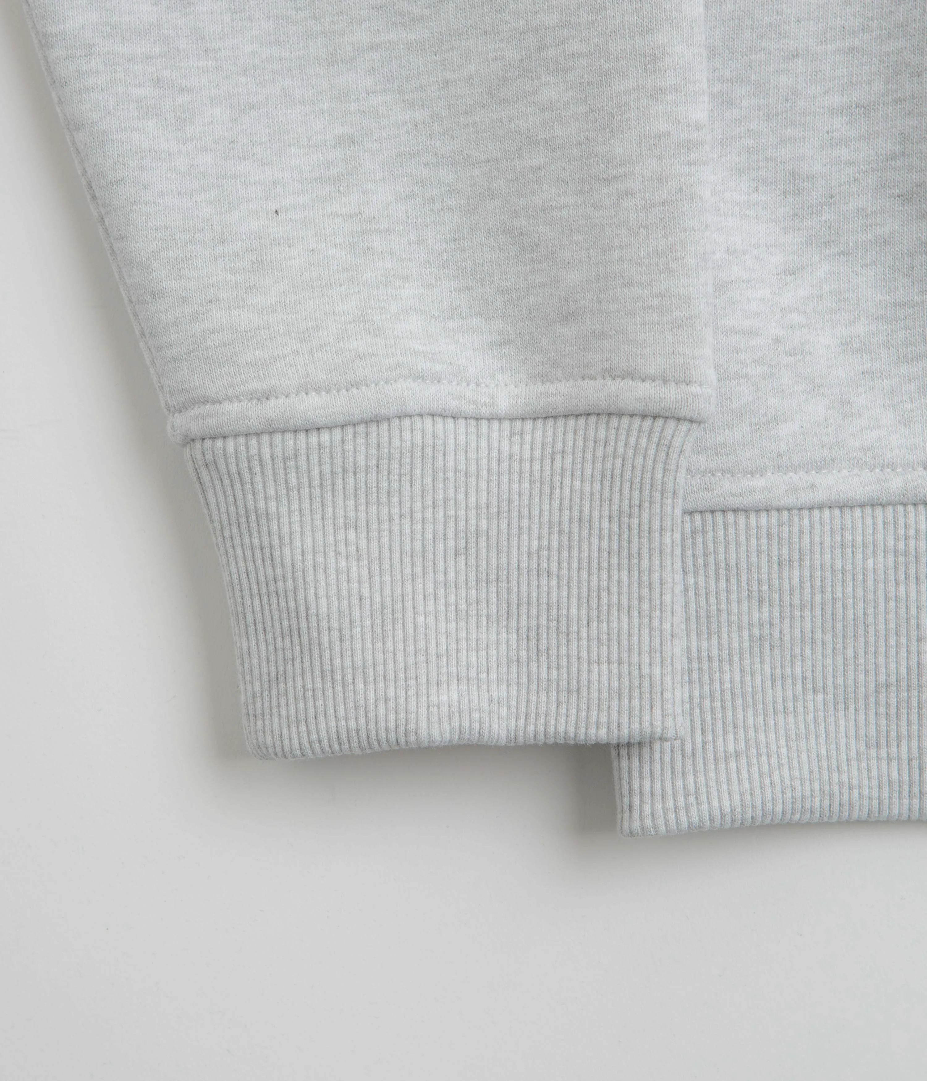 Parlez Ora 1/4 Zip Sweatshirt - Heather full sleeve product eco friendliness level