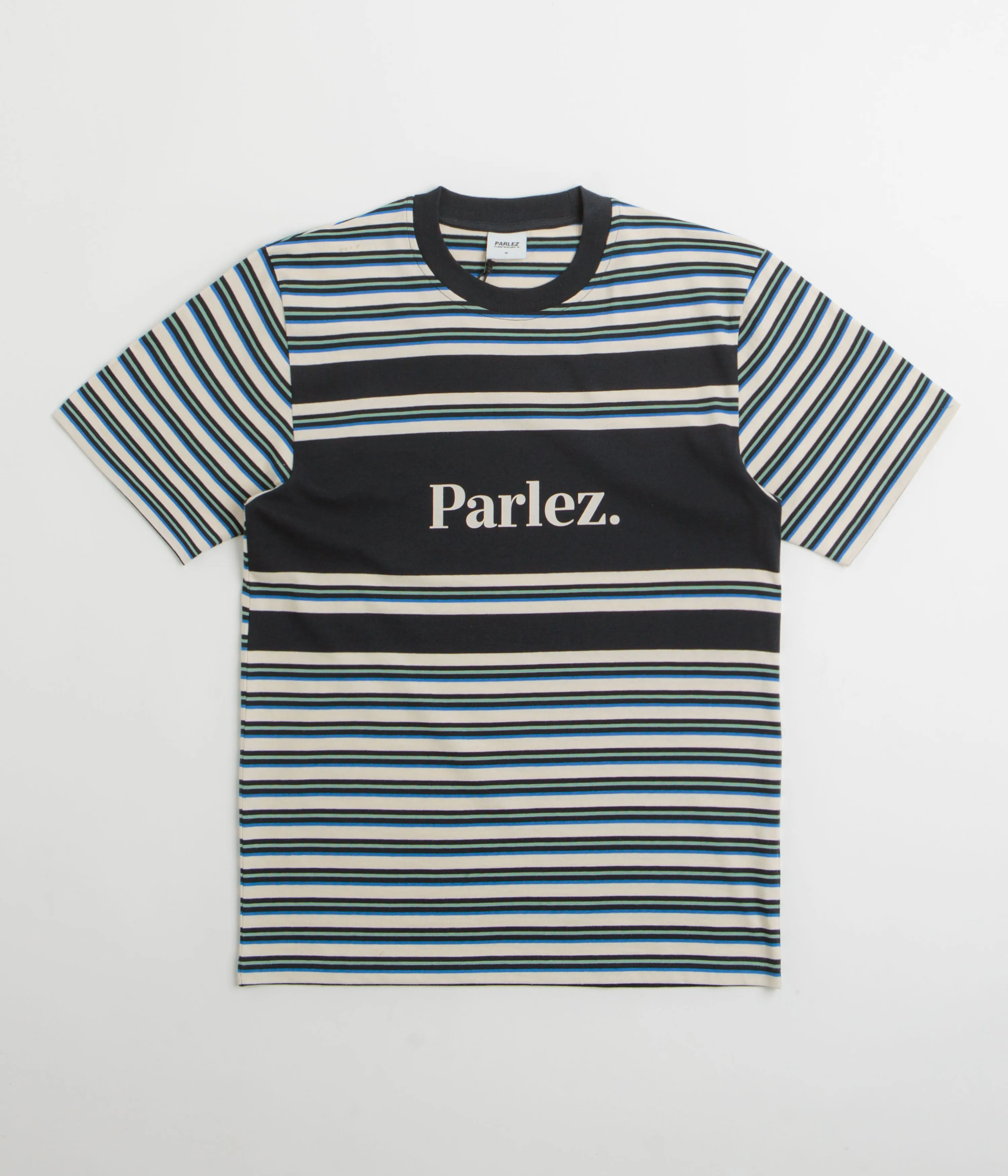 Parlez Solar YD Stripe T-Shirt - Midnight Indoor clothing