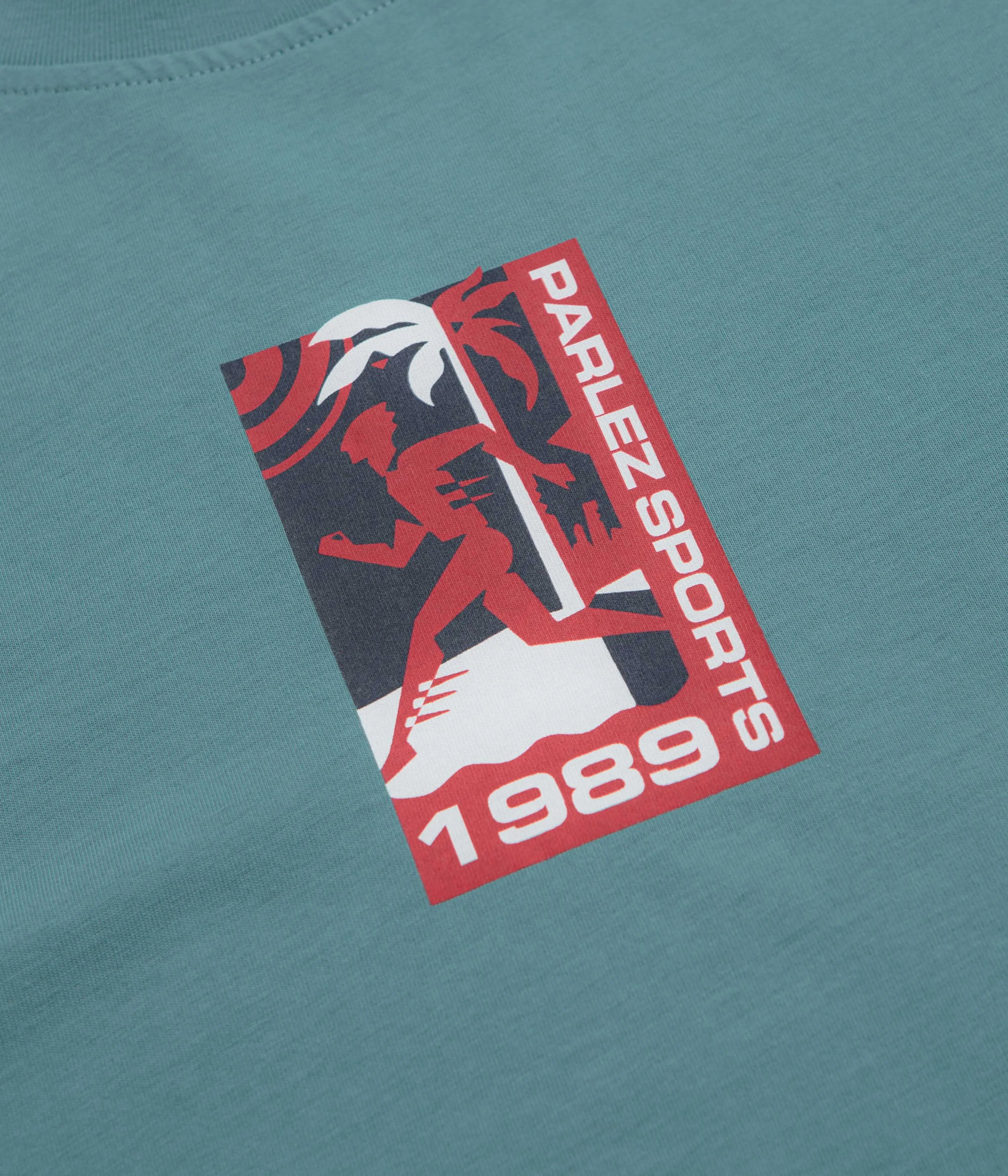 off-peak season Modern Silhouette Parlez Vita T-Shirt - Storm