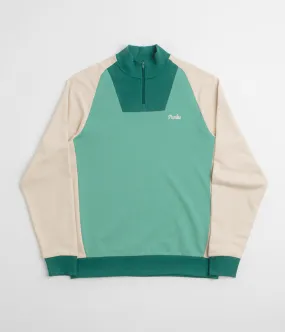 Parlez Zenith 1/4 Zip Sweatshirt - Sage Shore Relaxed Style