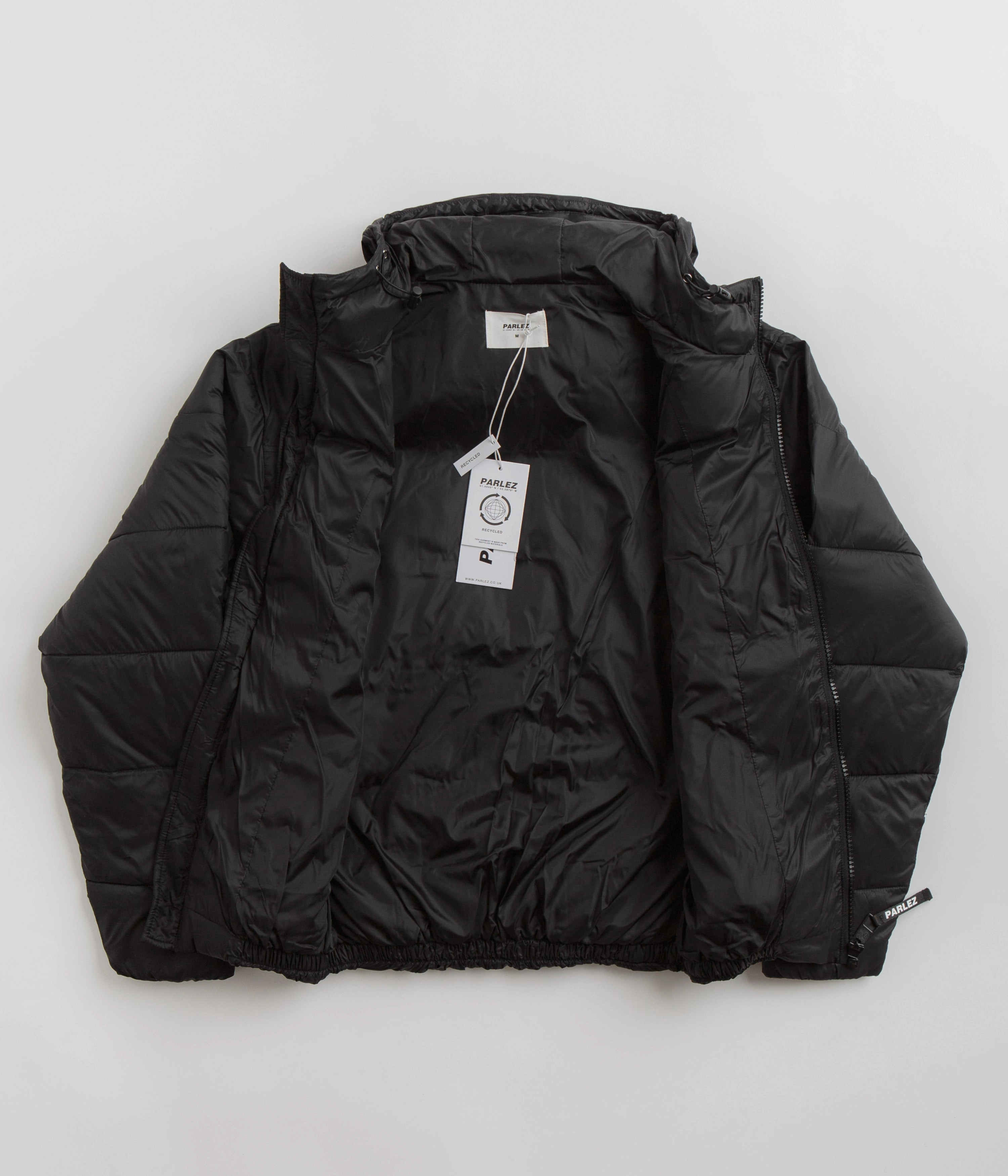 Parlez Caly Puffer Jacket - Black Infatuation Warm Insulation