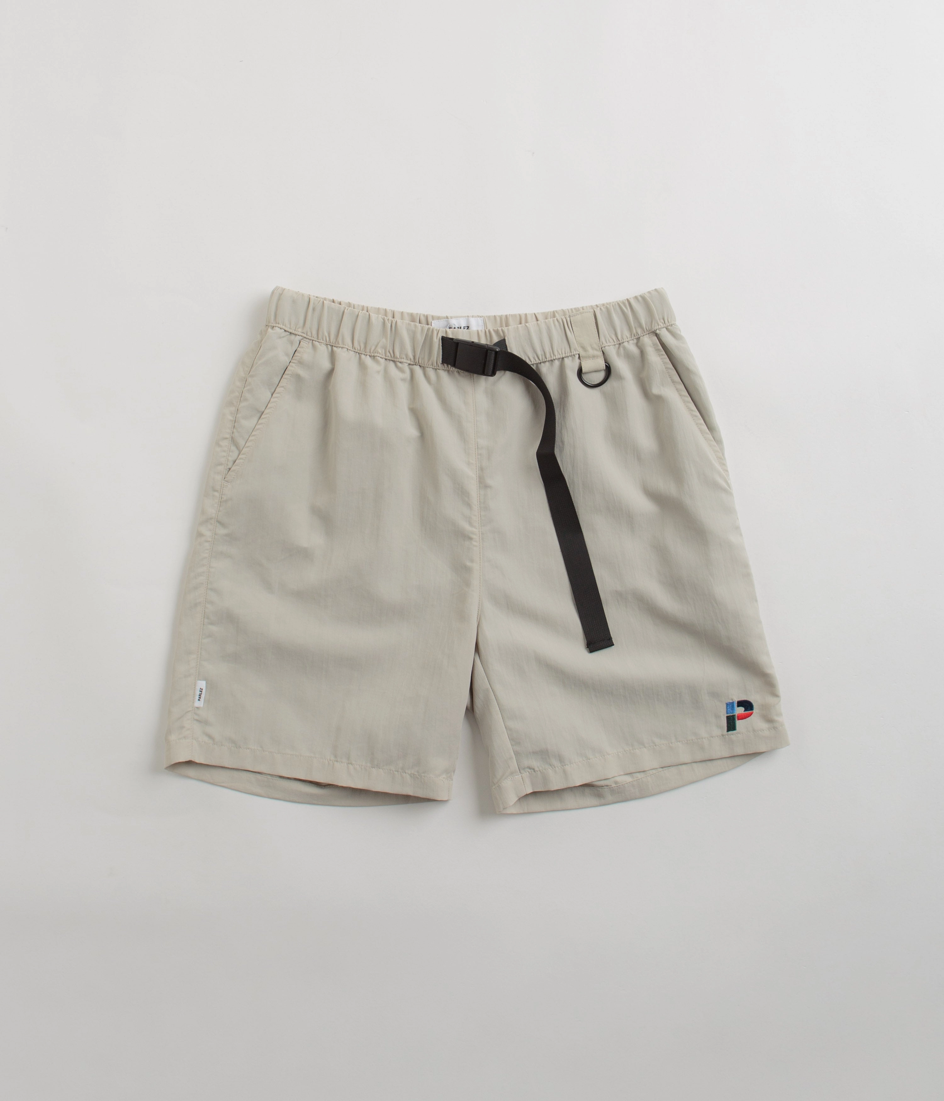 Cool Basic Comfort waistband Parlez Hage Shorts - Pebble Grey