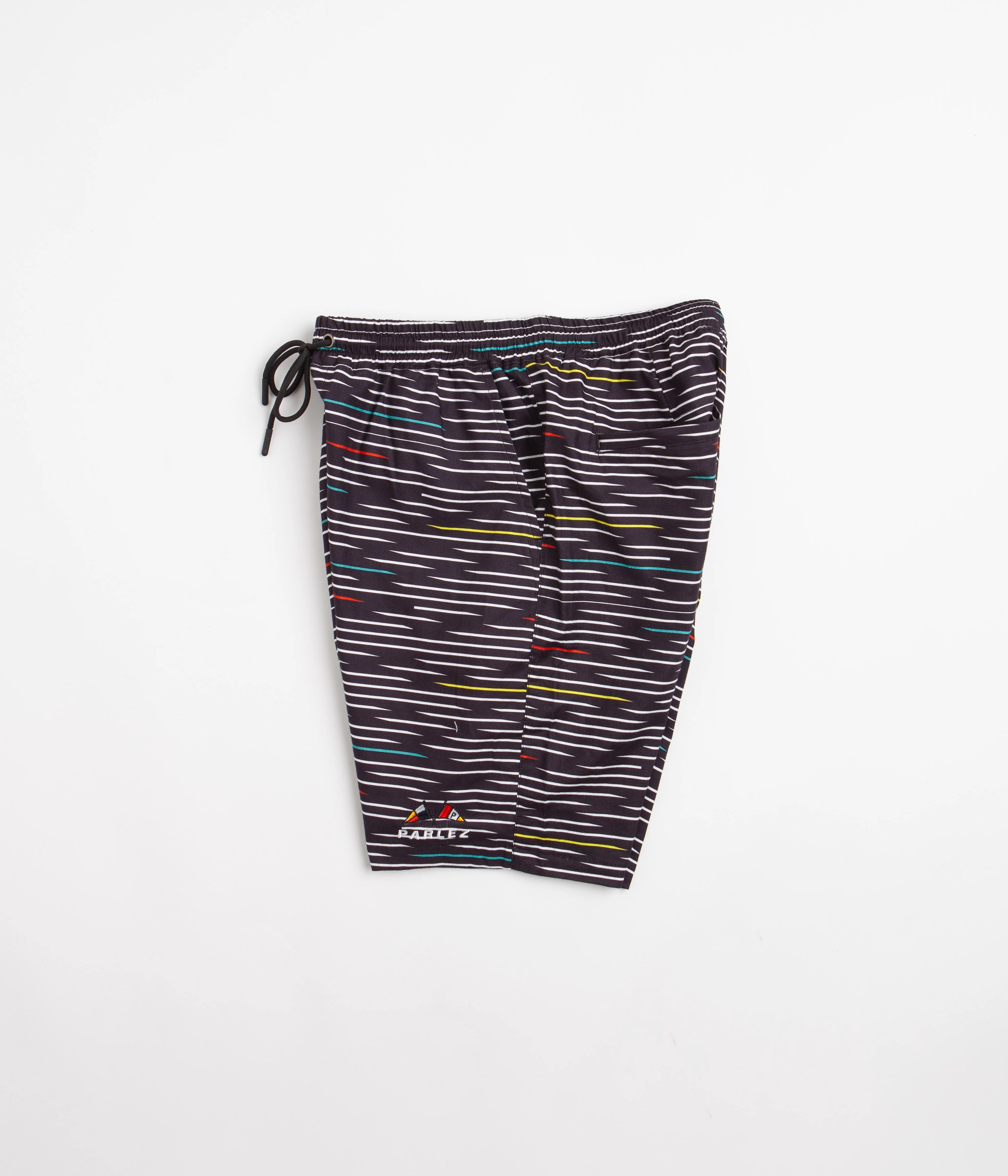 Parlez Katouche Shorts - Navy silk blend