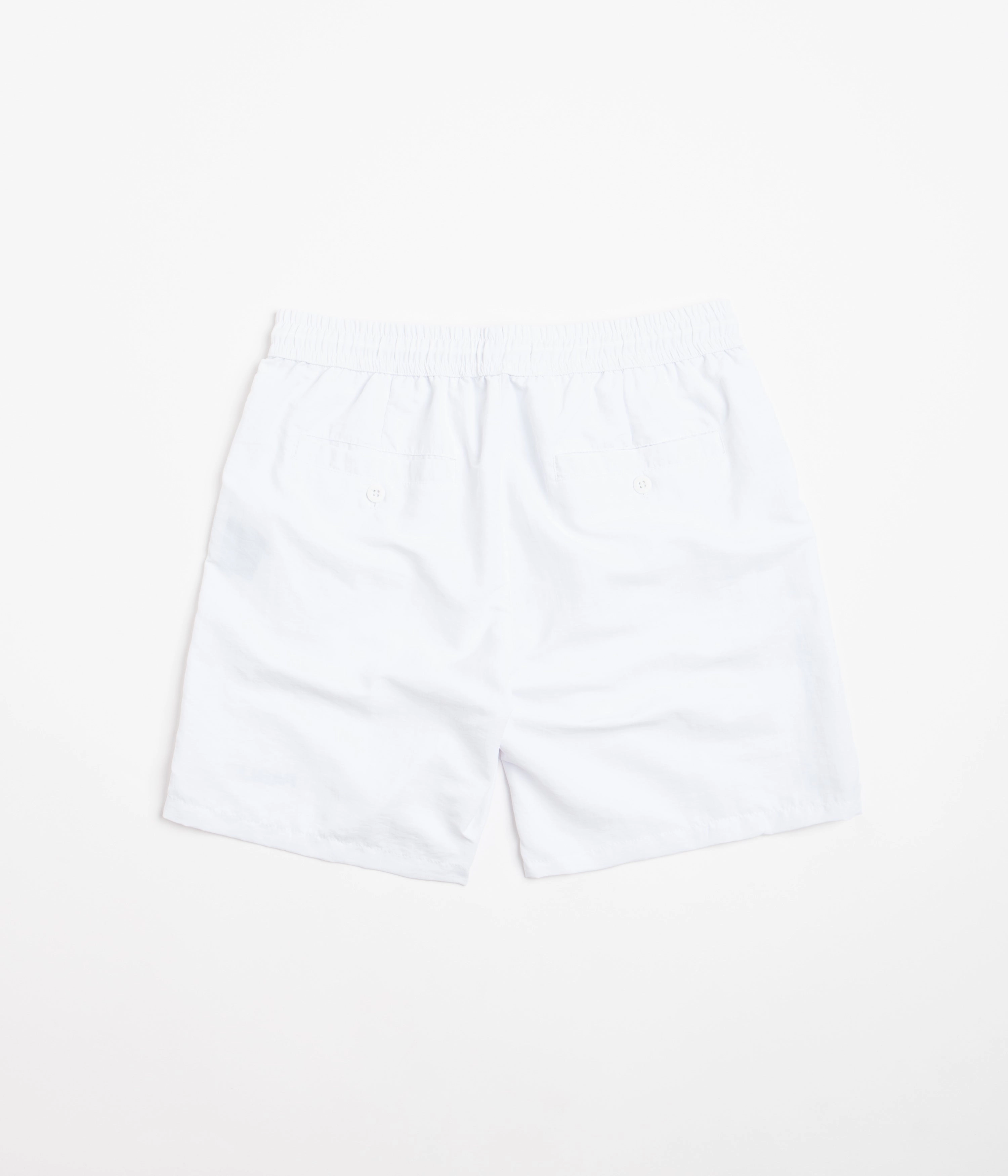 Parlez Mero Shorts - White Reinforced Hems surf wear