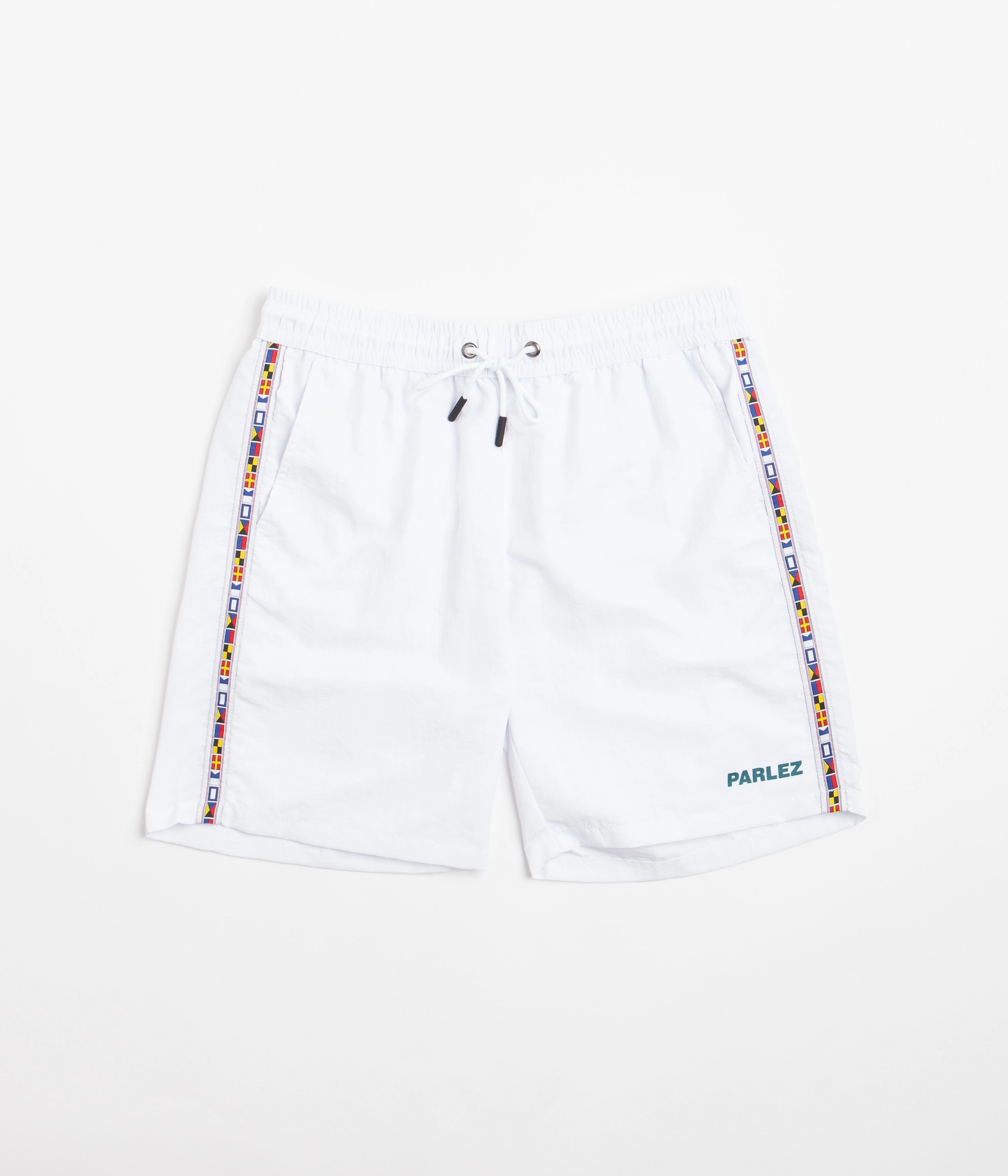 Parlez Mero Shorts - White Casual Elegance