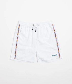 Parlez Mero Shorts - White Casual Elegance