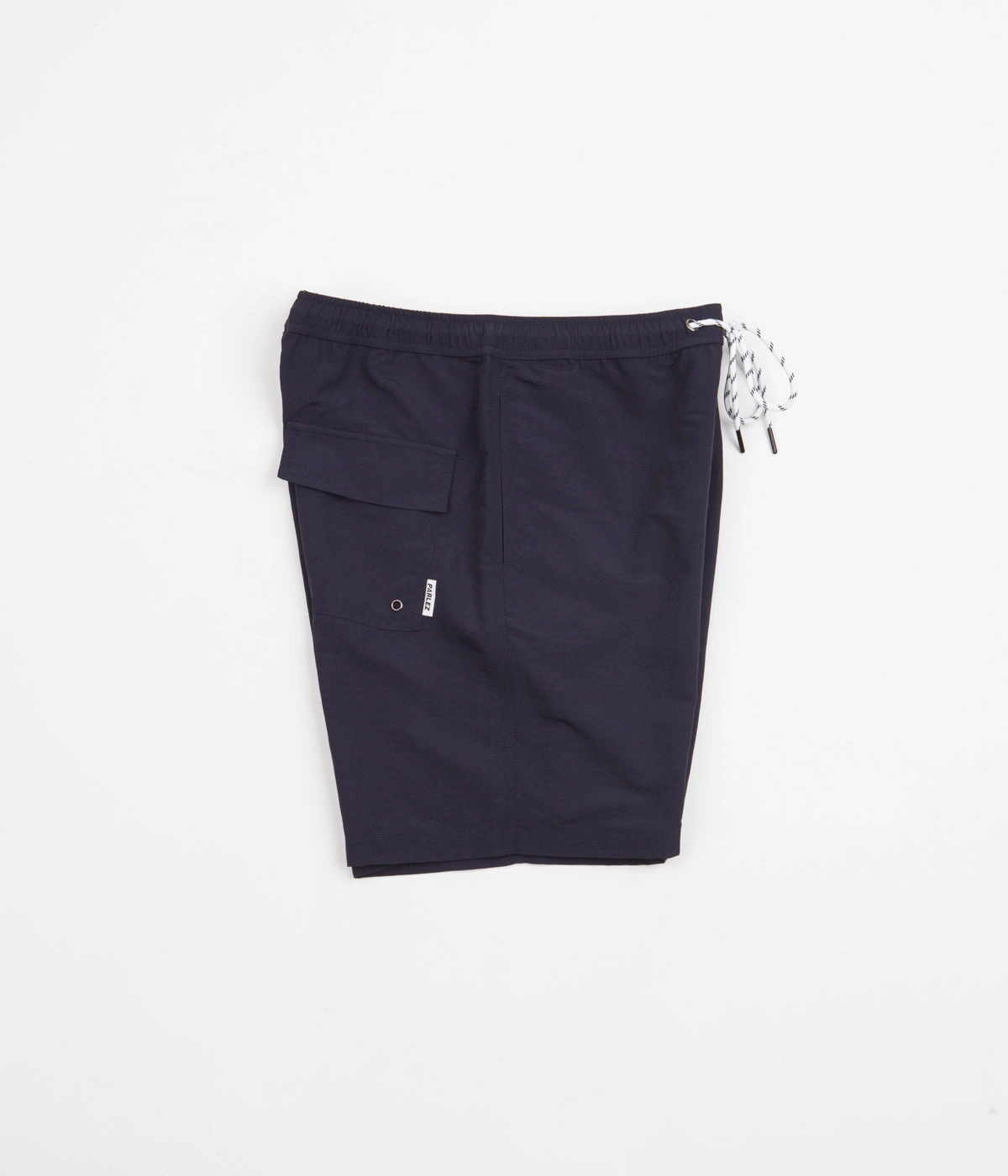 Parlez Rival Swim Shorts - Navy / White hiking clothes Anti Slip Waist Grip