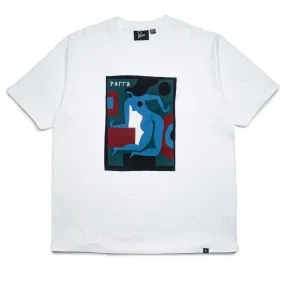 Parra Room Fever Tee - White windproof Camping site