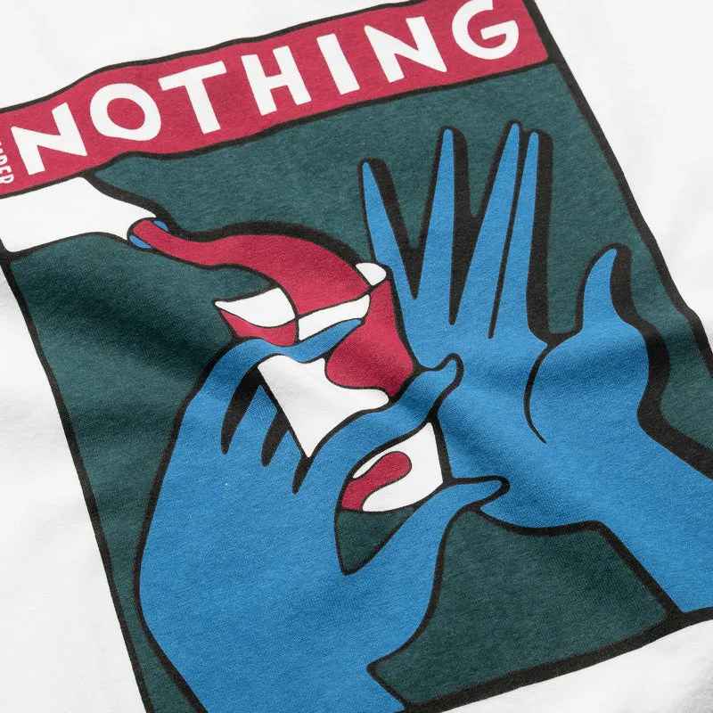 rooftop event Ankle length Parra Super Nothing Tee - White