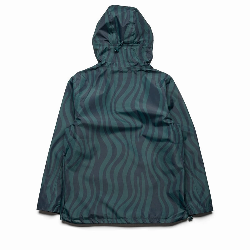 Parra Rain Flow Jacket - Green Rugged Outerwear