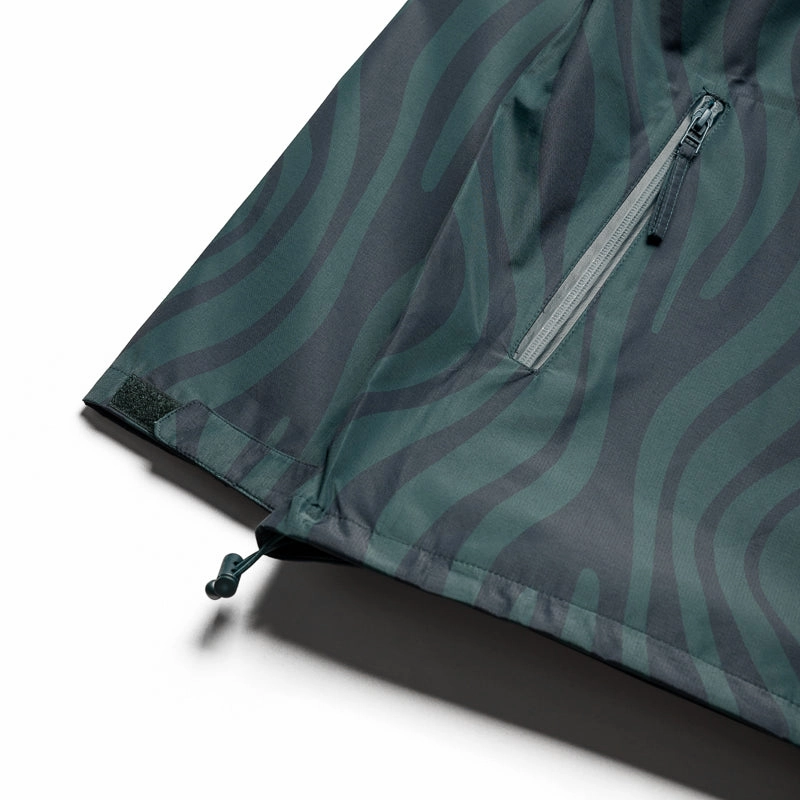 Parra Rain Flow Jacket - Green Daily Use Software