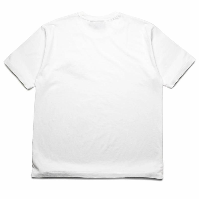 Parra Repeat Pea Tee - White Up-to-date romper silhouette