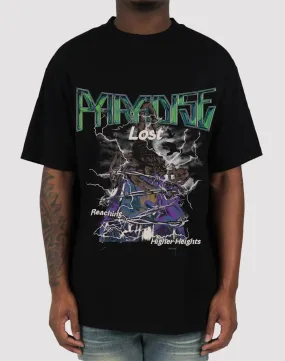 NonRestrictiveSilhouette Paradise Lost Climb Higher Black Tee