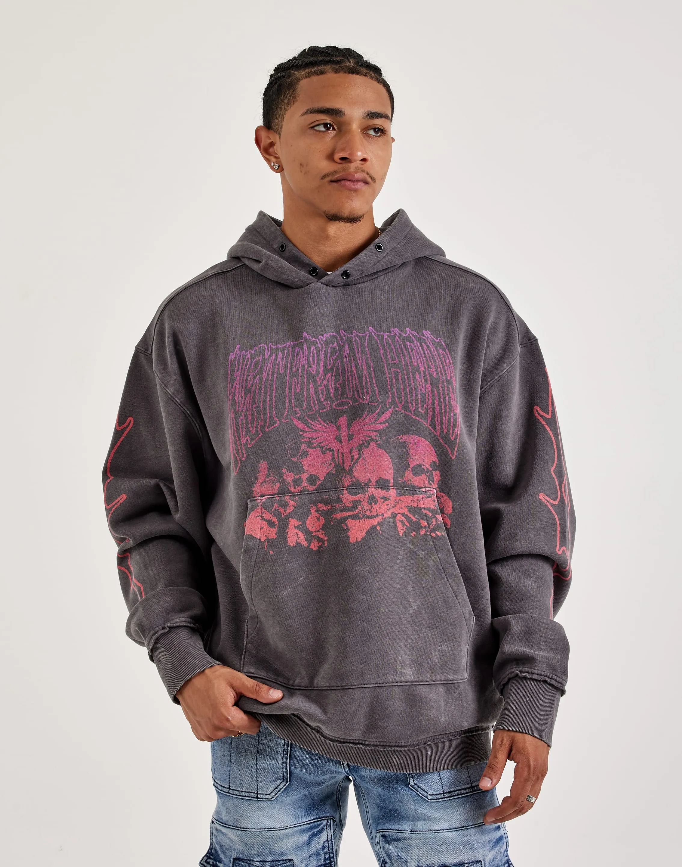 Puma LaMelo Ball Not From Here Fleece Hoodie HighCollar Style Regal Glow
