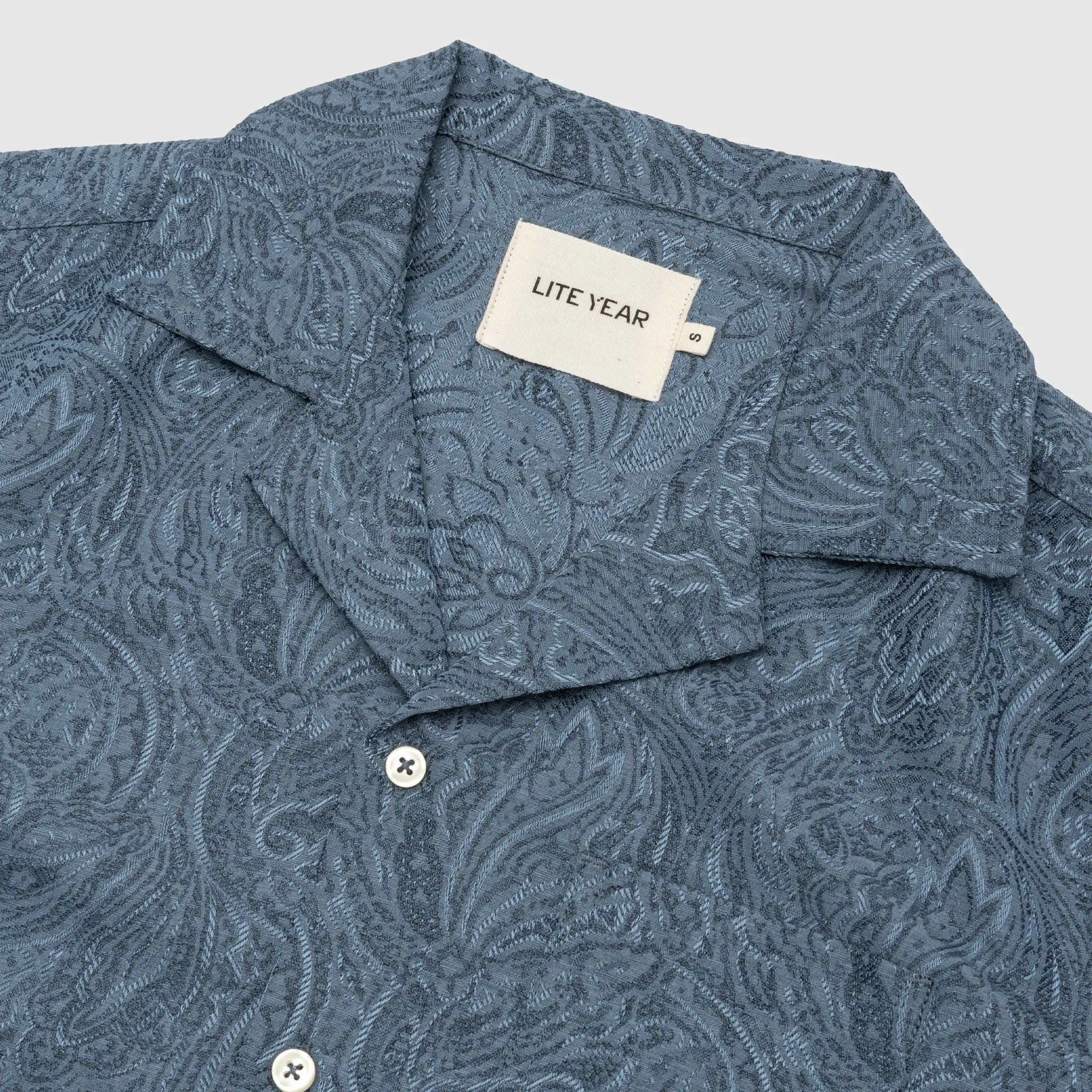 birthday celebration CAMP COLLAR S/S SHIRT