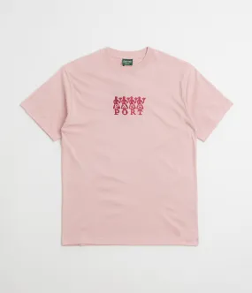 cycling event Pass Port 4 Flowers Organic T-Shirt - Dusty Pink