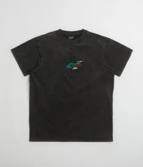 Pass Port Fast Duck T-Shirt - Black Acid Wrinkle Resistant Finish