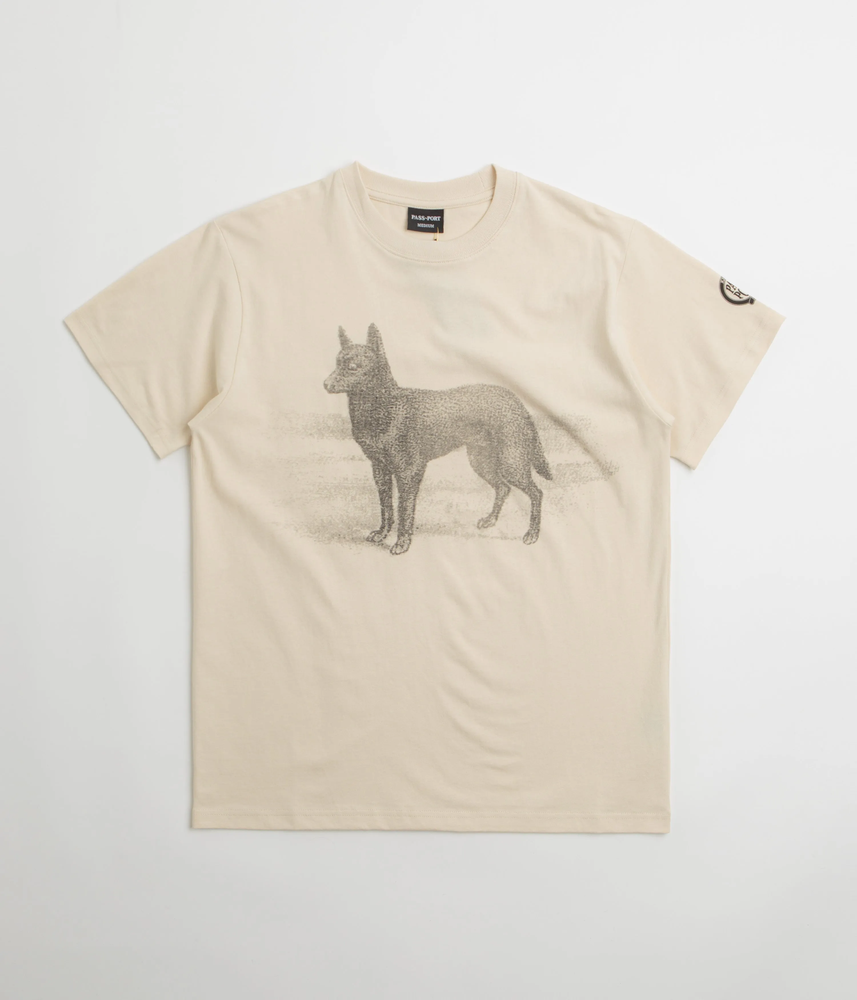 Pass Port Kelpie T-Shirt - Natural hypoallergenic