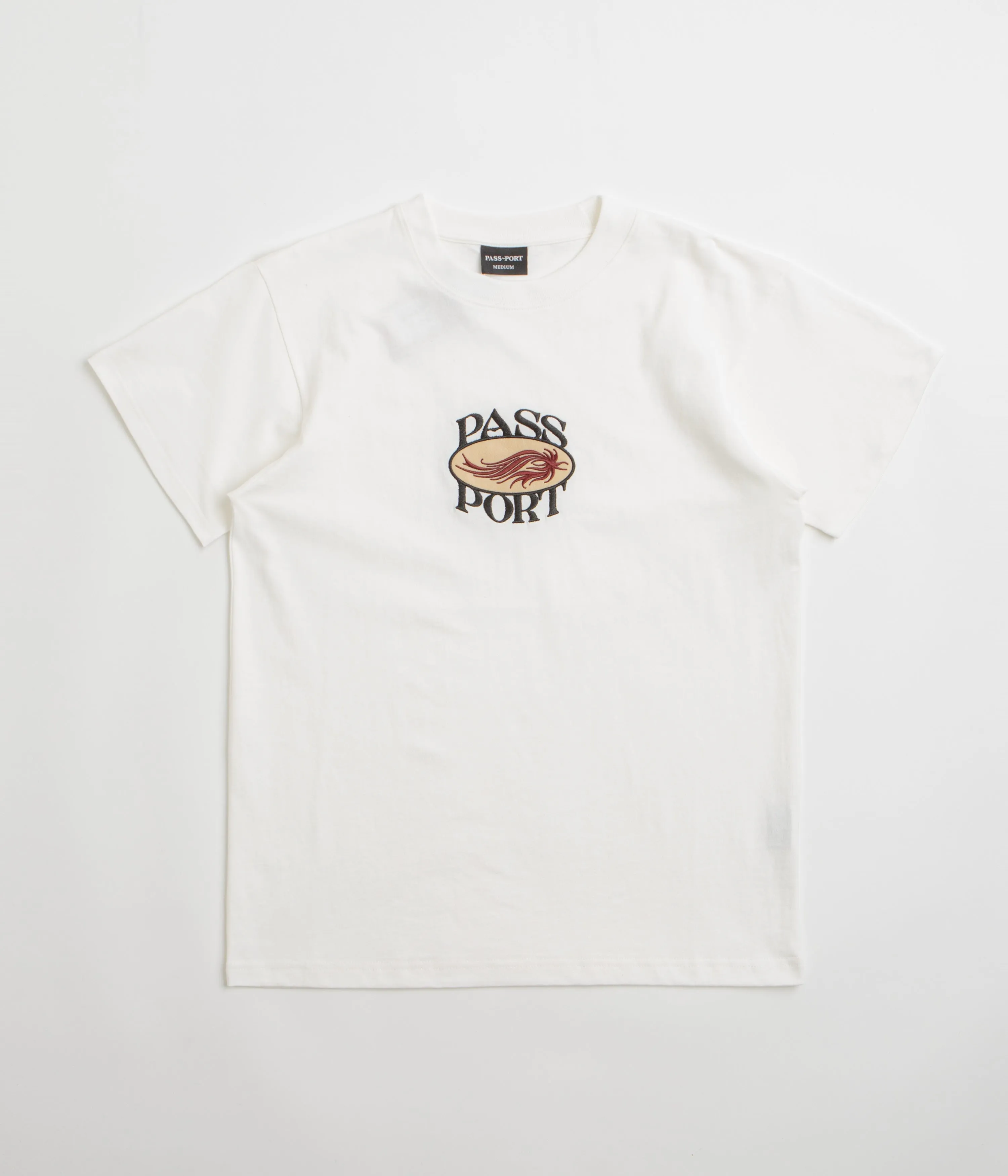 Seamless Side Panels Pass Port Sunspot T-Shirt - White
