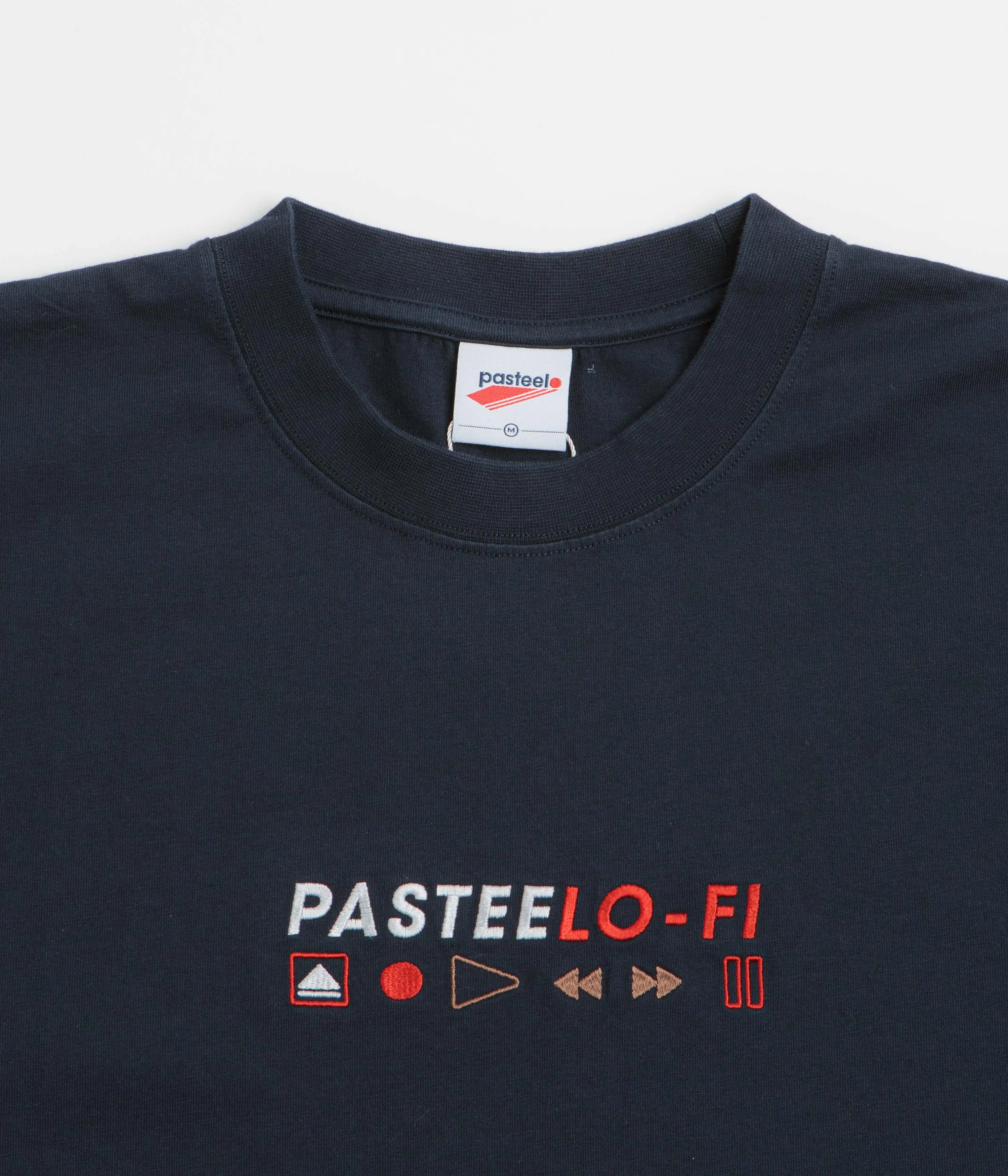 Pasteelo Lo-Fi T-Shirt - Midnight geometric cinema venue