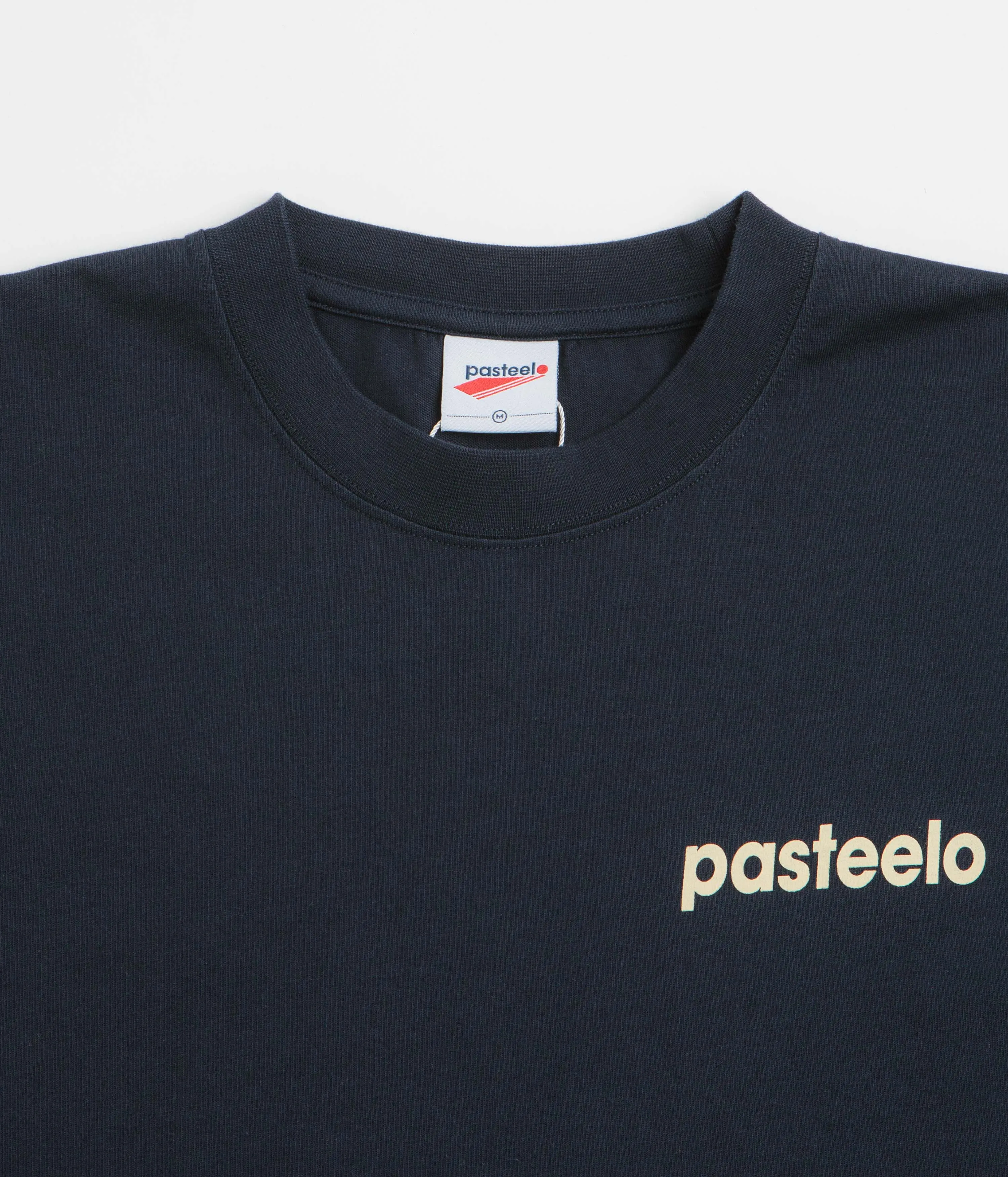 museum venue Athletic Fit Pasteelo Play T-Shirt - Navy