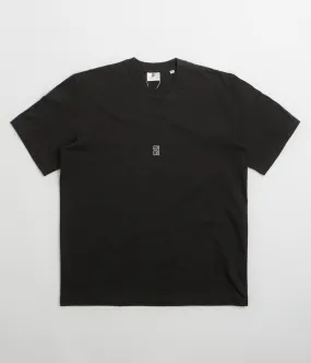 party event Poetic Collective Rubber Patch T-Shirt - Black