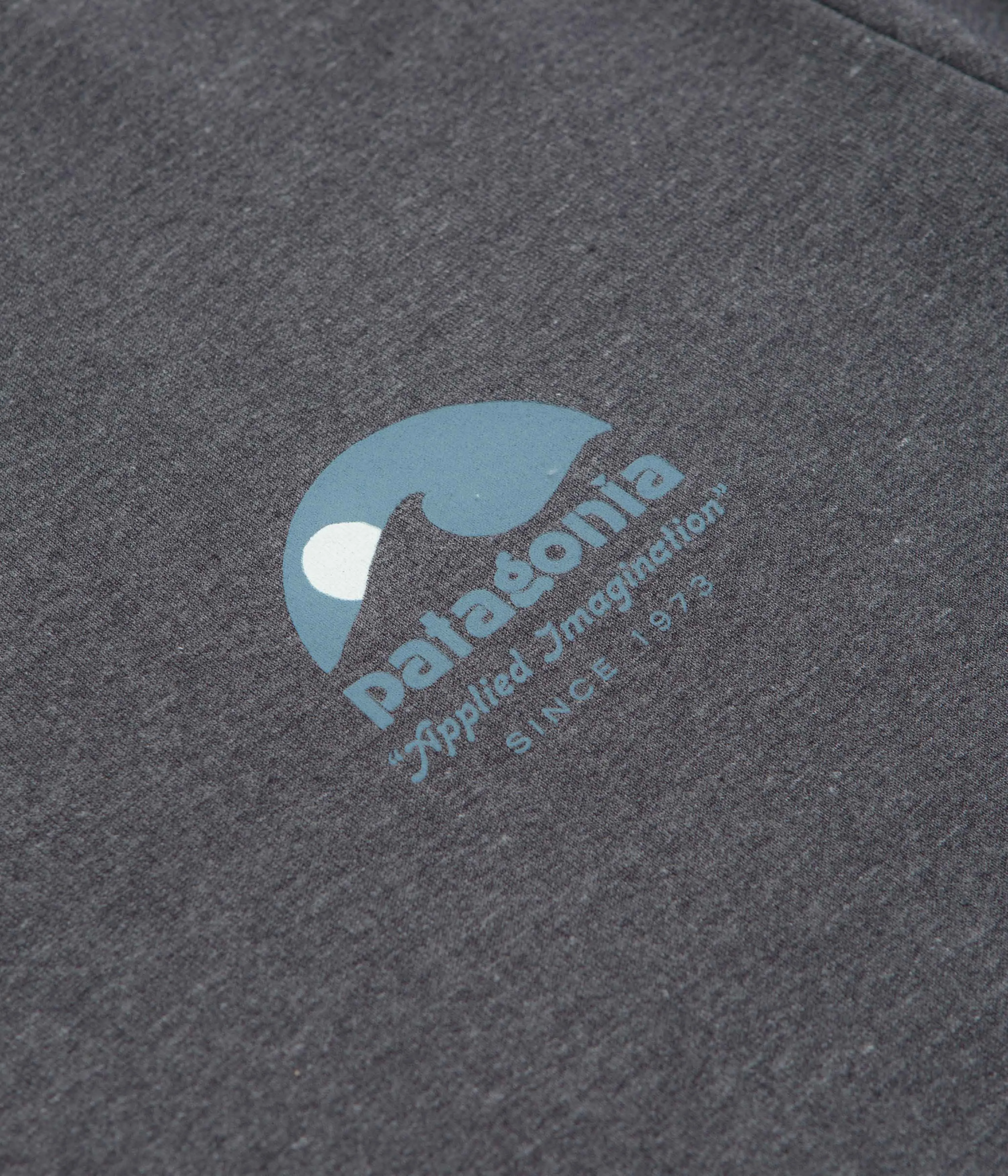 Patagonia Applied Imagination Wildrise Crewneck Sweatshirt - Ink Black Timeless Active
