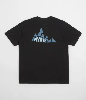 Patagonia Berm Logo Responsibili-Tee T-Shirt - Black Seasonal Fashion Tubular Body Construction