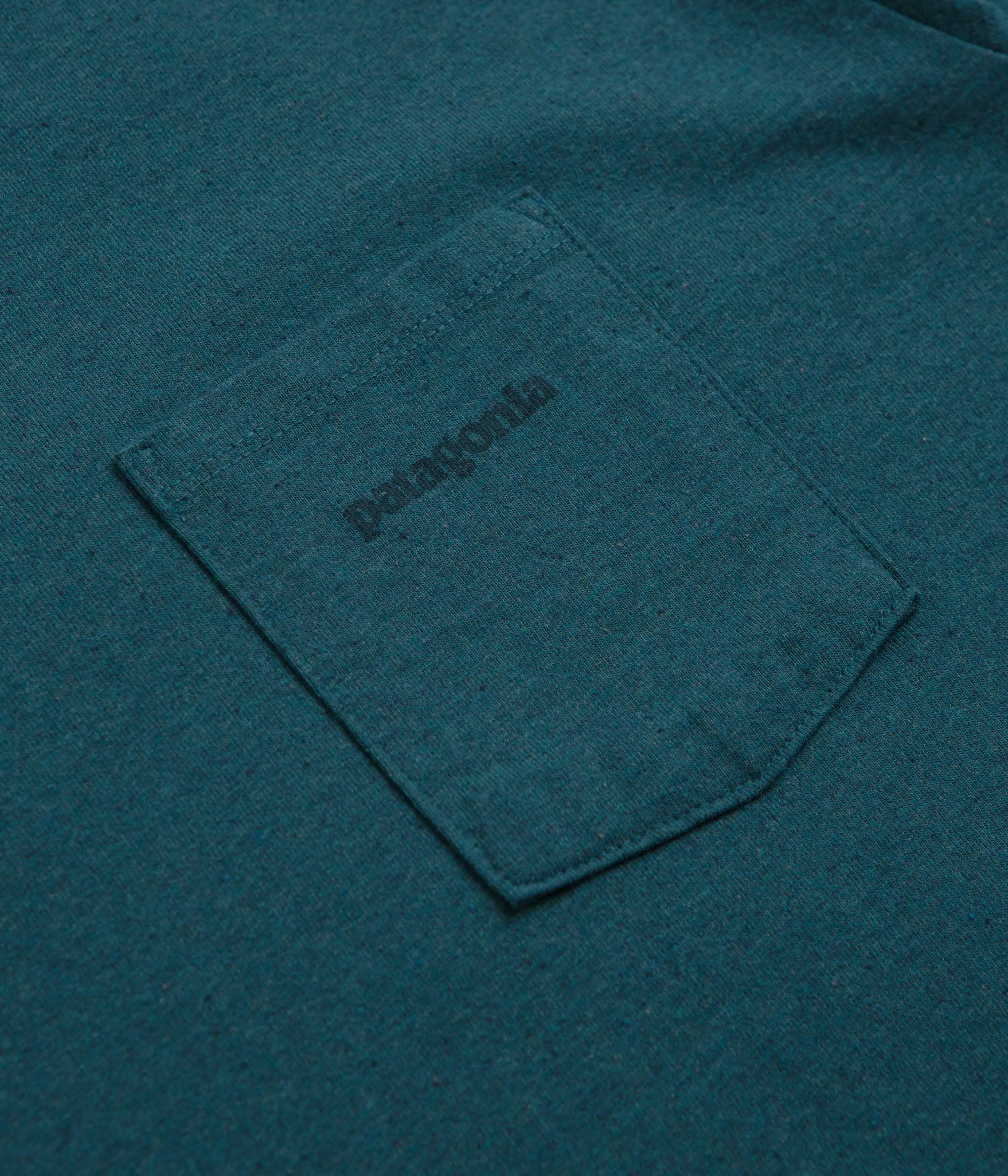Patagonia Boardshort Logo Pocket Responsibili-Tee T-Shirt - Wetland Blue cycling event