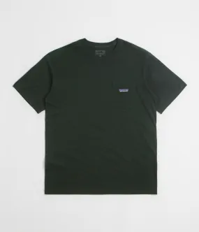 Patagonia Daily Pocket T-Shirt - Old Growth Green colorfast modern hem