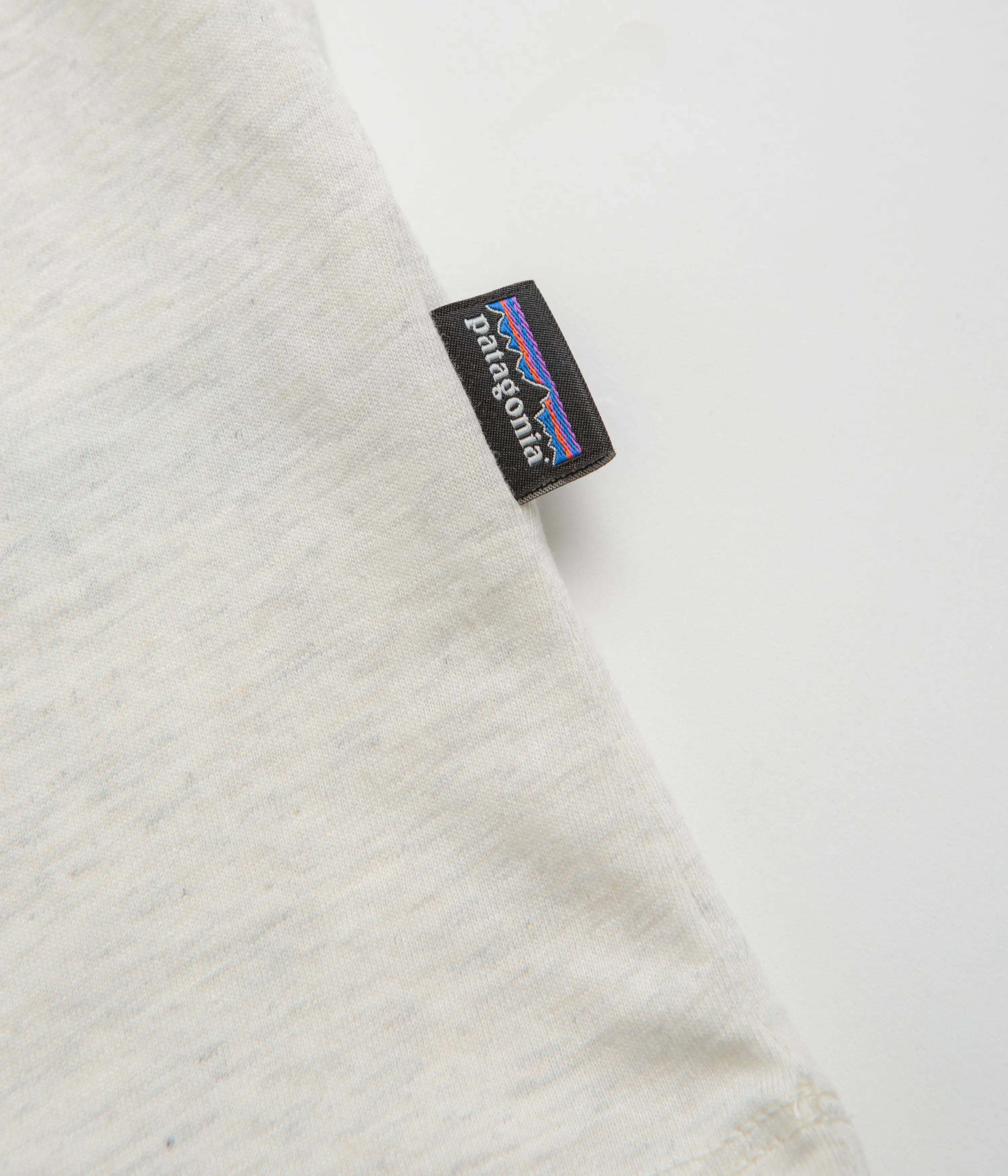 Pastel Colors Patagonia Daily T-Shirt - Birch White