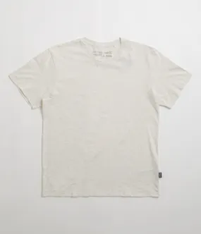 Shopping Mall denim shorts silhouette Patagonia Daily T-Shirt - Birch White