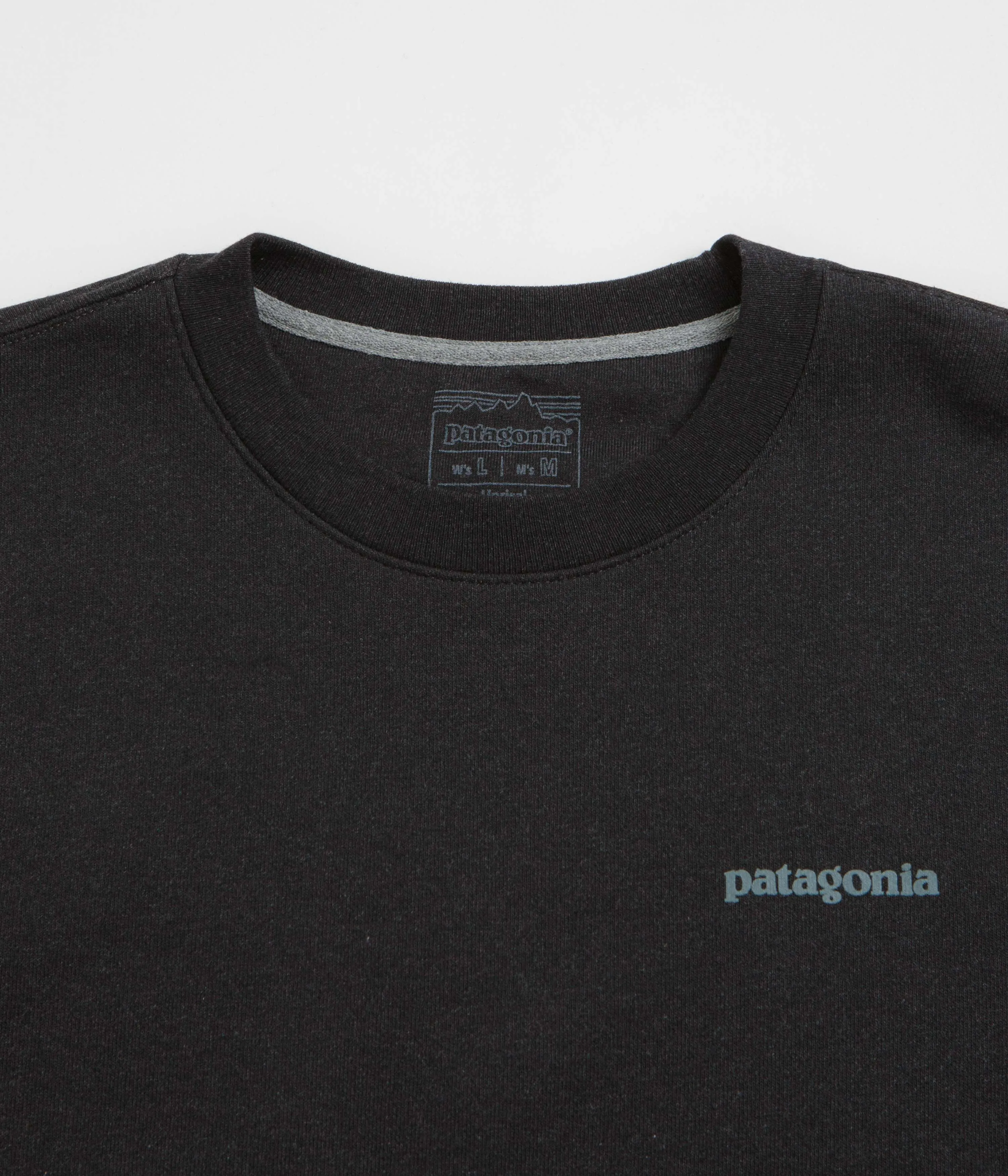 Patagonia Fitz Roy Icon Uprisal Crewneck Sweatshirt - Ink Black Quick-Dry Tech product tie dye uniqueness