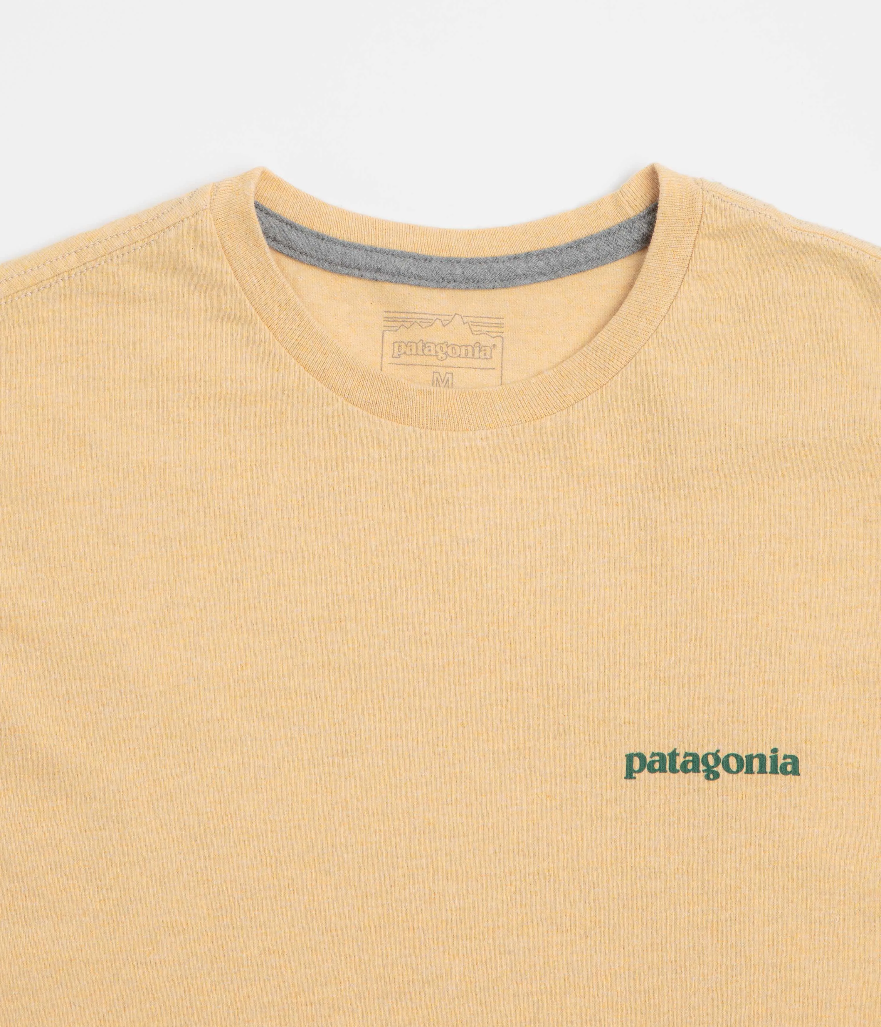 coastal climate Adjustable Feature Patagonia Flying Fish Responsibili-Tee T-Shirt - Flying Fish: Cliffs and Coves Conifer Green