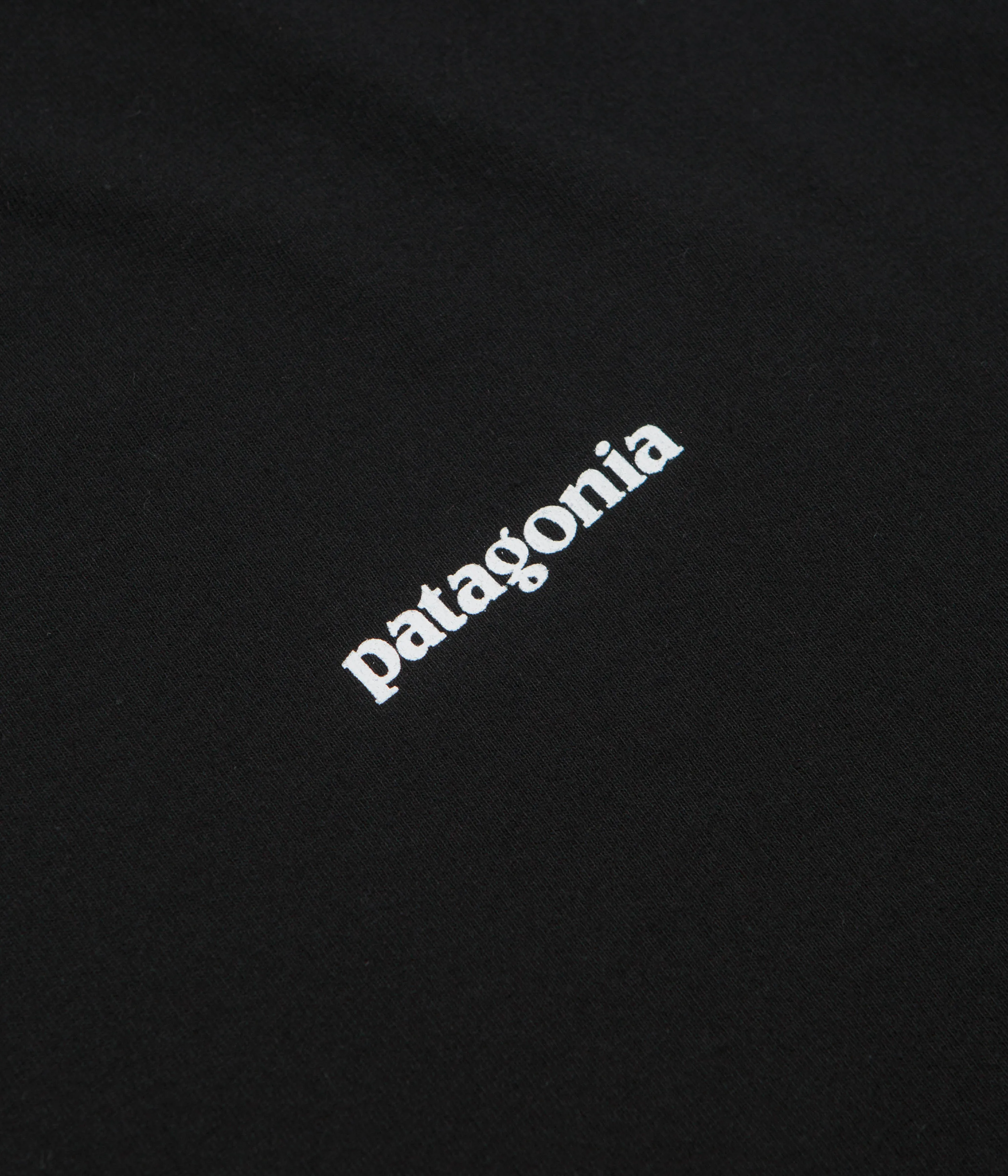 Adult Adjustable Patagonia P-6 Logo Responsibili-Tee T-Shirt - Black