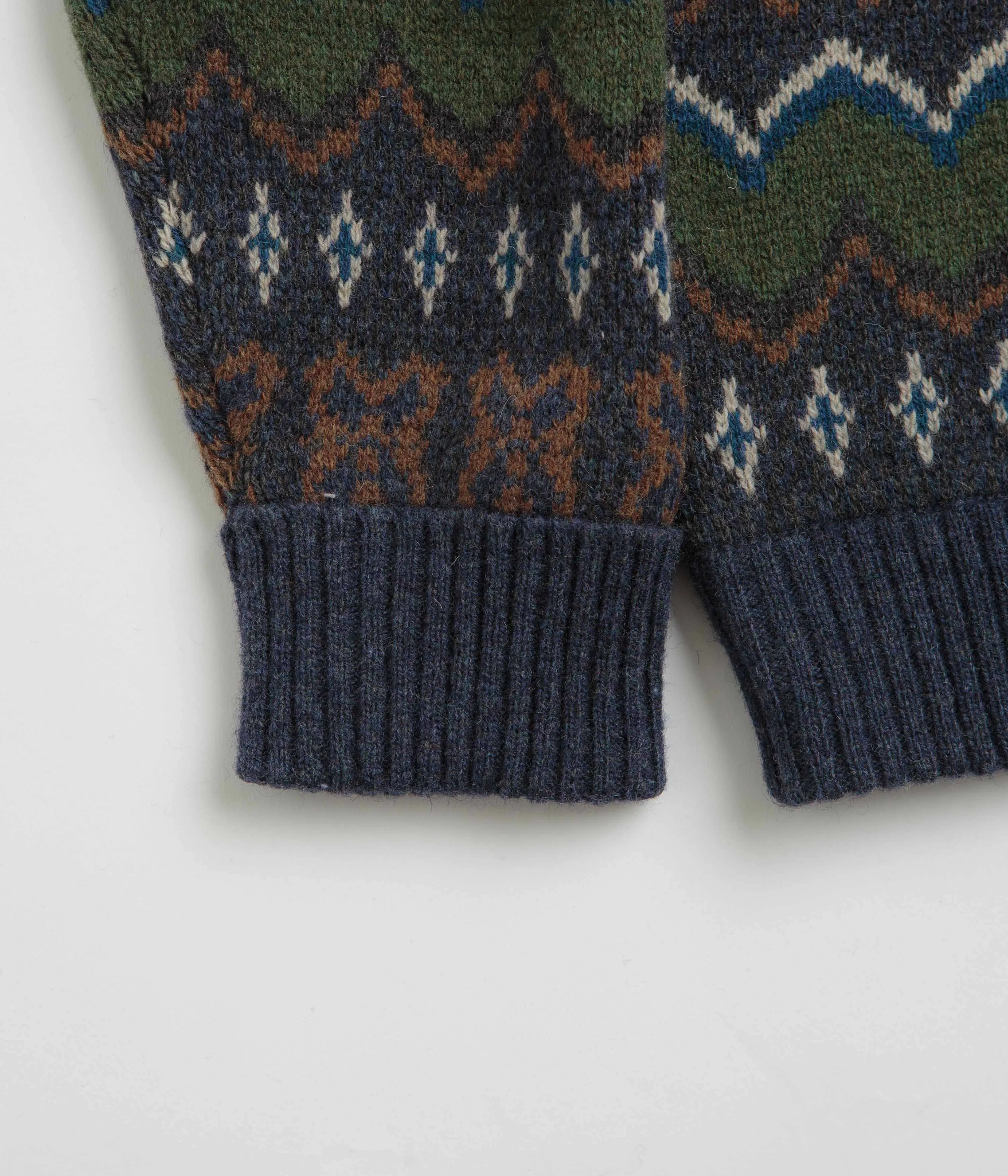 Patagonia Recycled Wool Sweatshirt - Helmsman: Smolder Blue Generic Pastel Shade