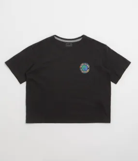 Generic Patagonia Womens Unity Fitz Easy Cut Responsibili-Tee T-Shirt - Ink Black