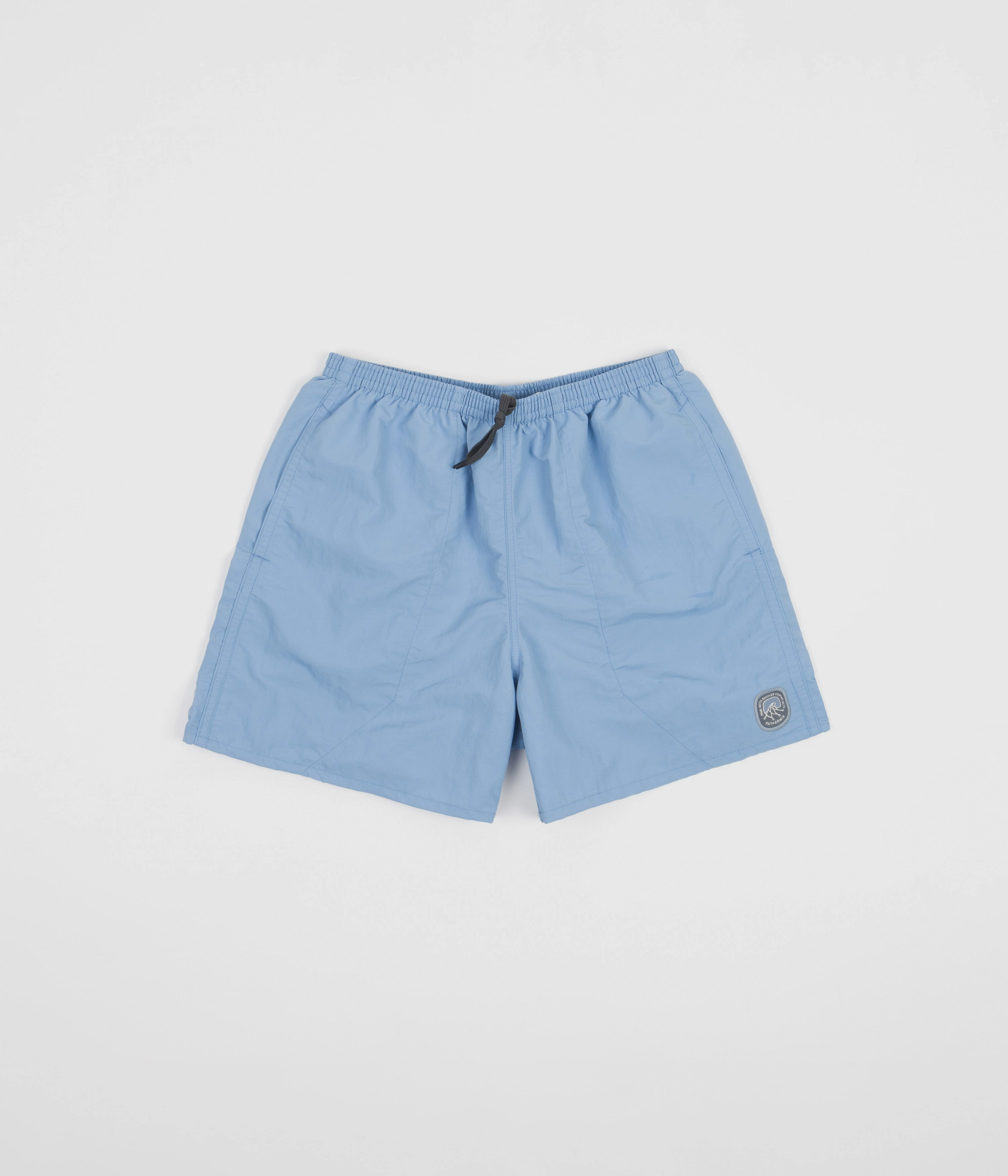 Patagonia Baggies 5" Shorts - Clean Currents Patch: Lago Blue hikers Running Shorts