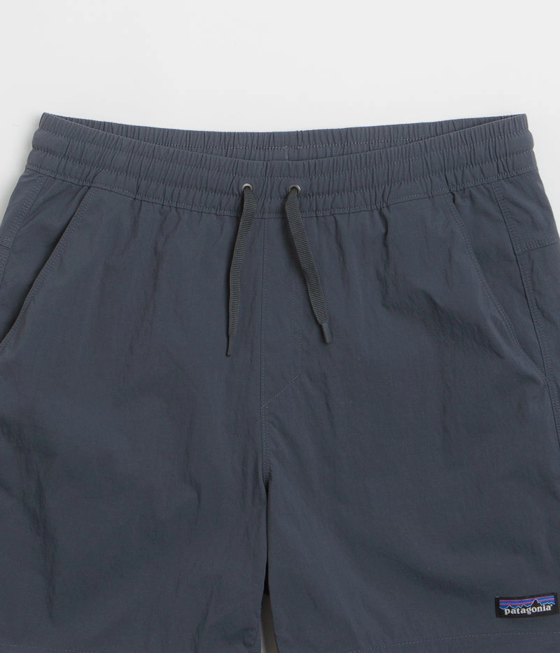 Camouflage Style Patagonia Baggies Lights 6" Shorts - Smolder Blue