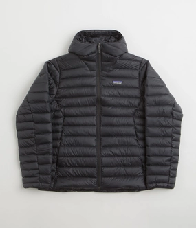 Patagonia Down Sweater Hooded Jacket (NetPlus?) - Black Minimal Utility