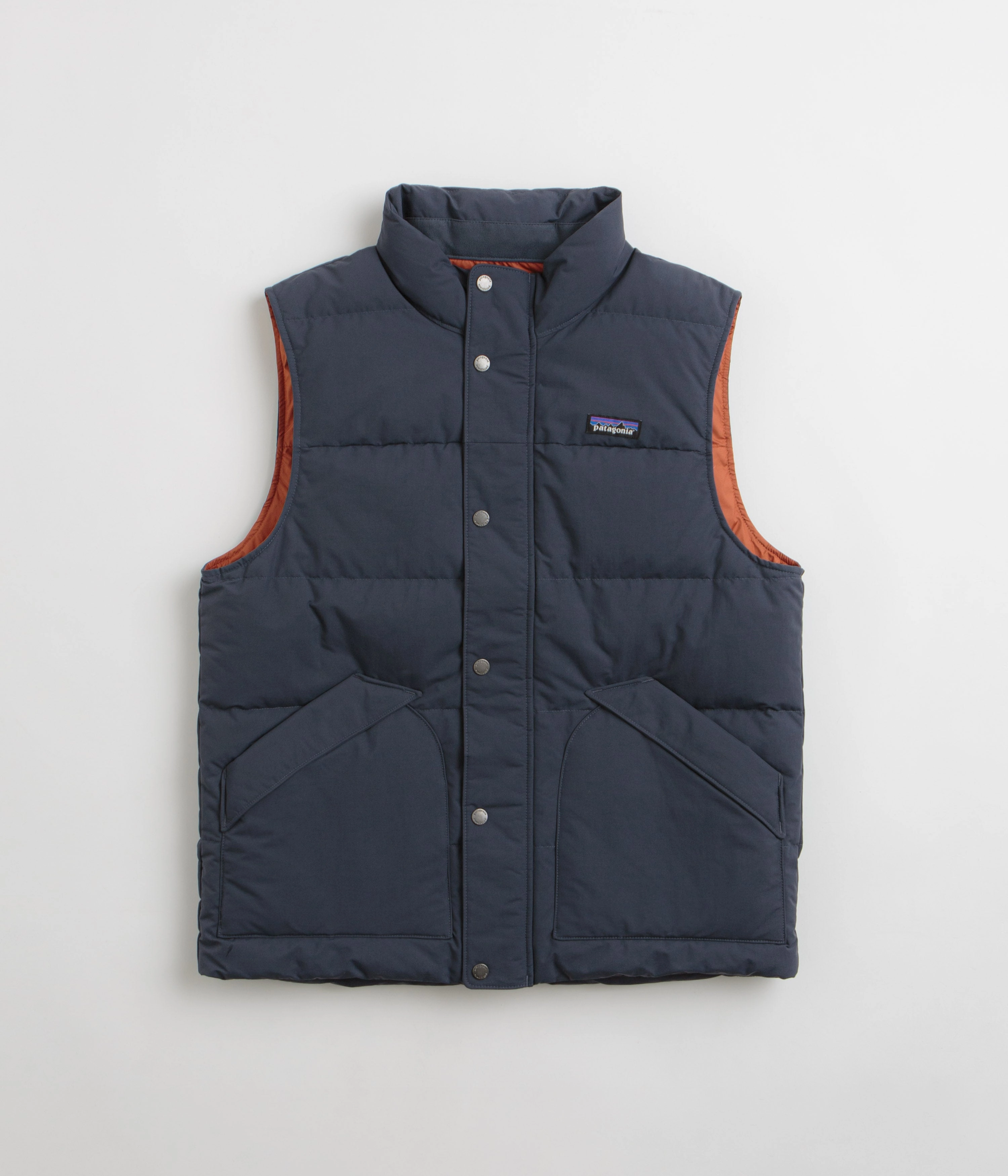 Hiking Jacket Patagonia Downdrift Vest - Smolder Blue